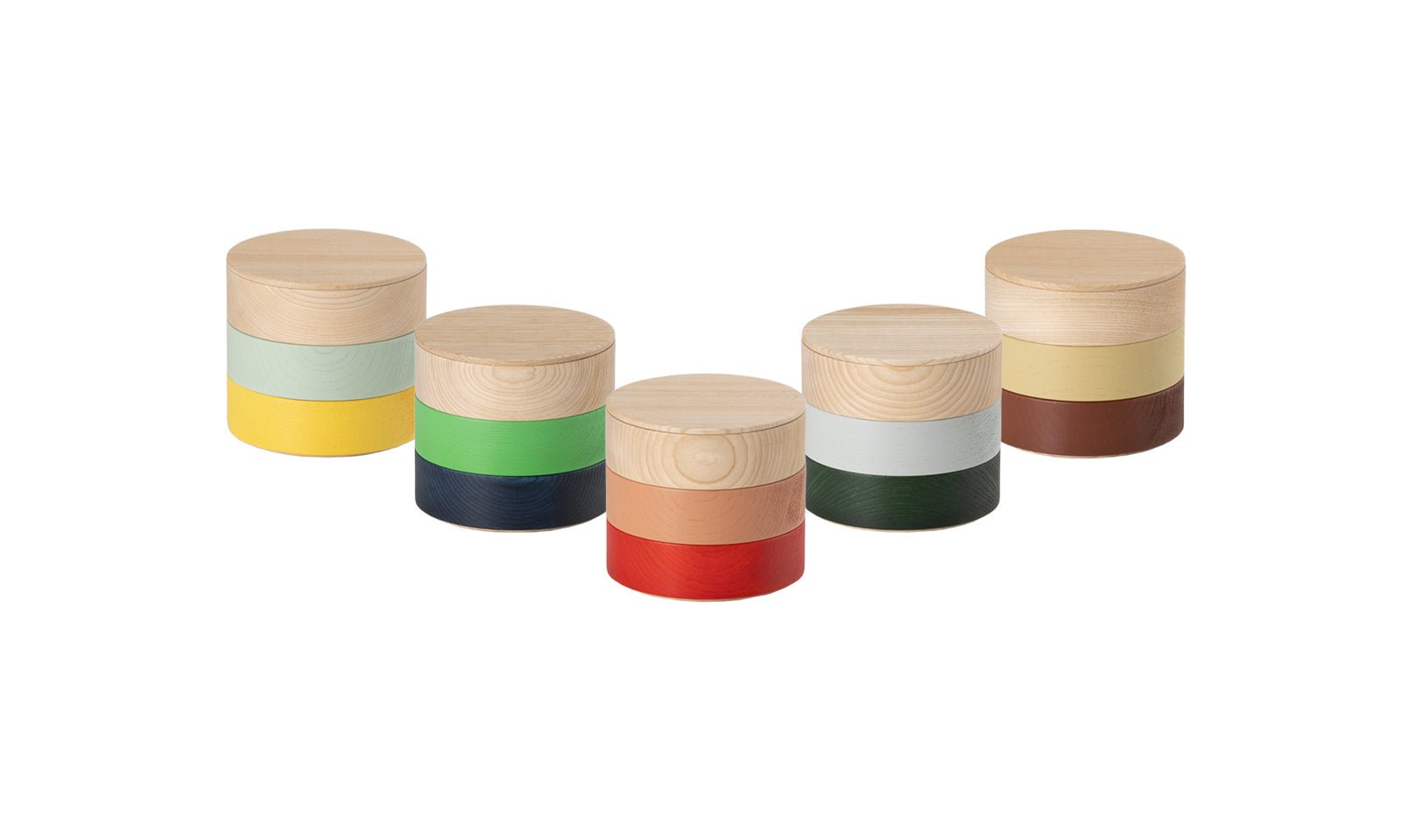 【新商品情報】山中漆器 BORDER B 重箱 Φ105×H96(mm)