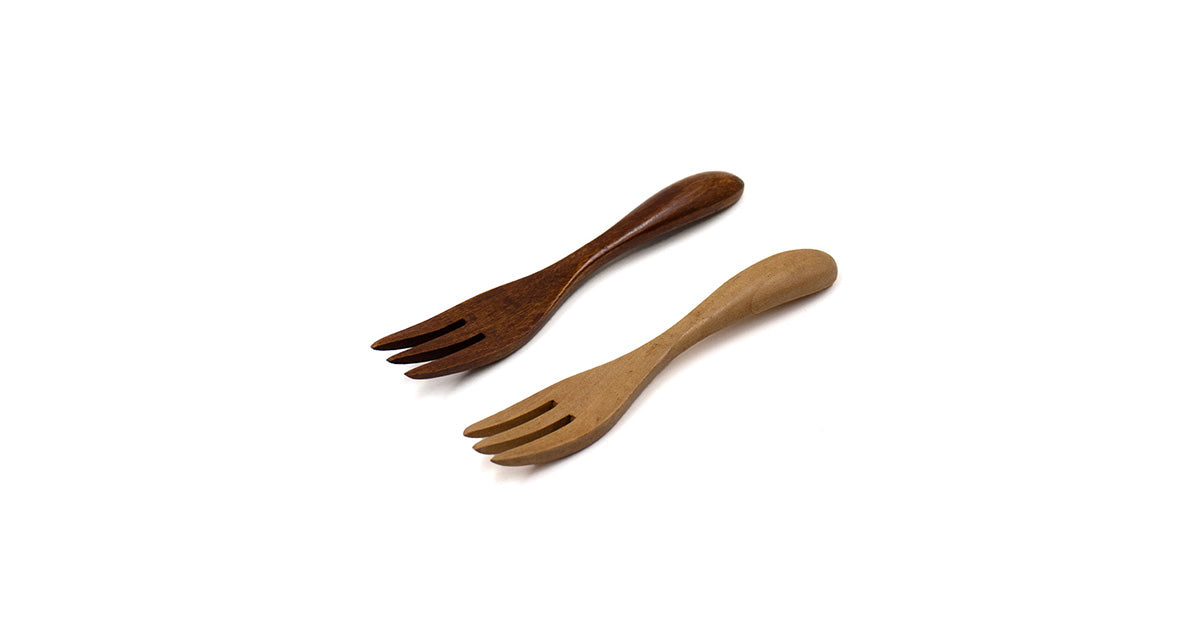 【新商品情報】天然木のフォーク 125mm