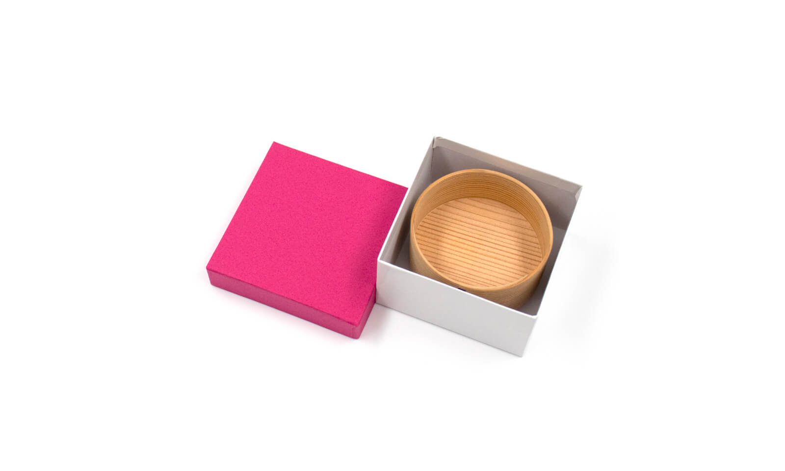 【新商品情報】盃呑 80ml 曲げわっぱのおちょこ