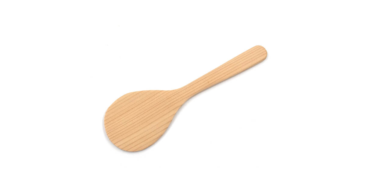 【新商品情報】秋田杉のしゃもじ