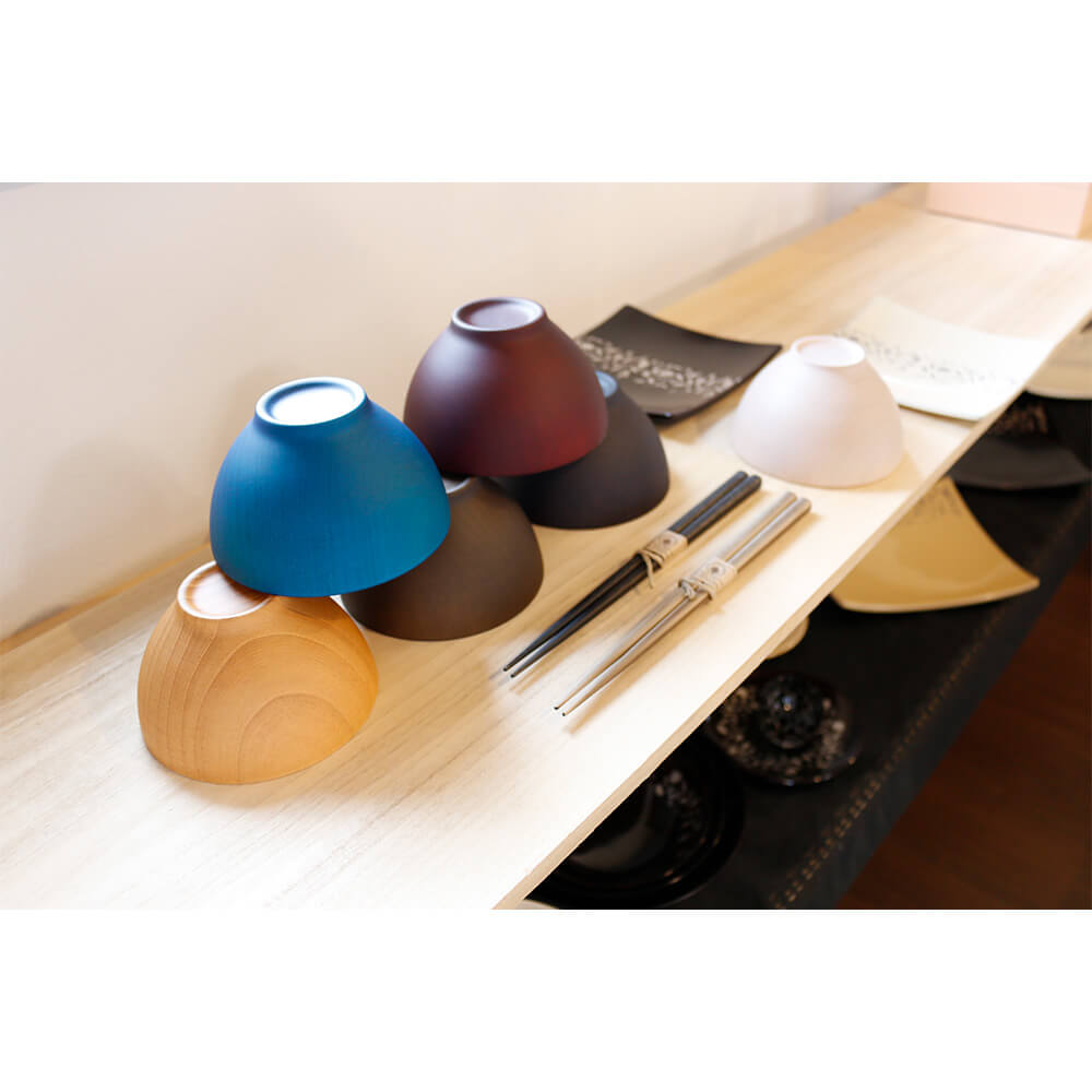 ビターカラーズ 木彩椀