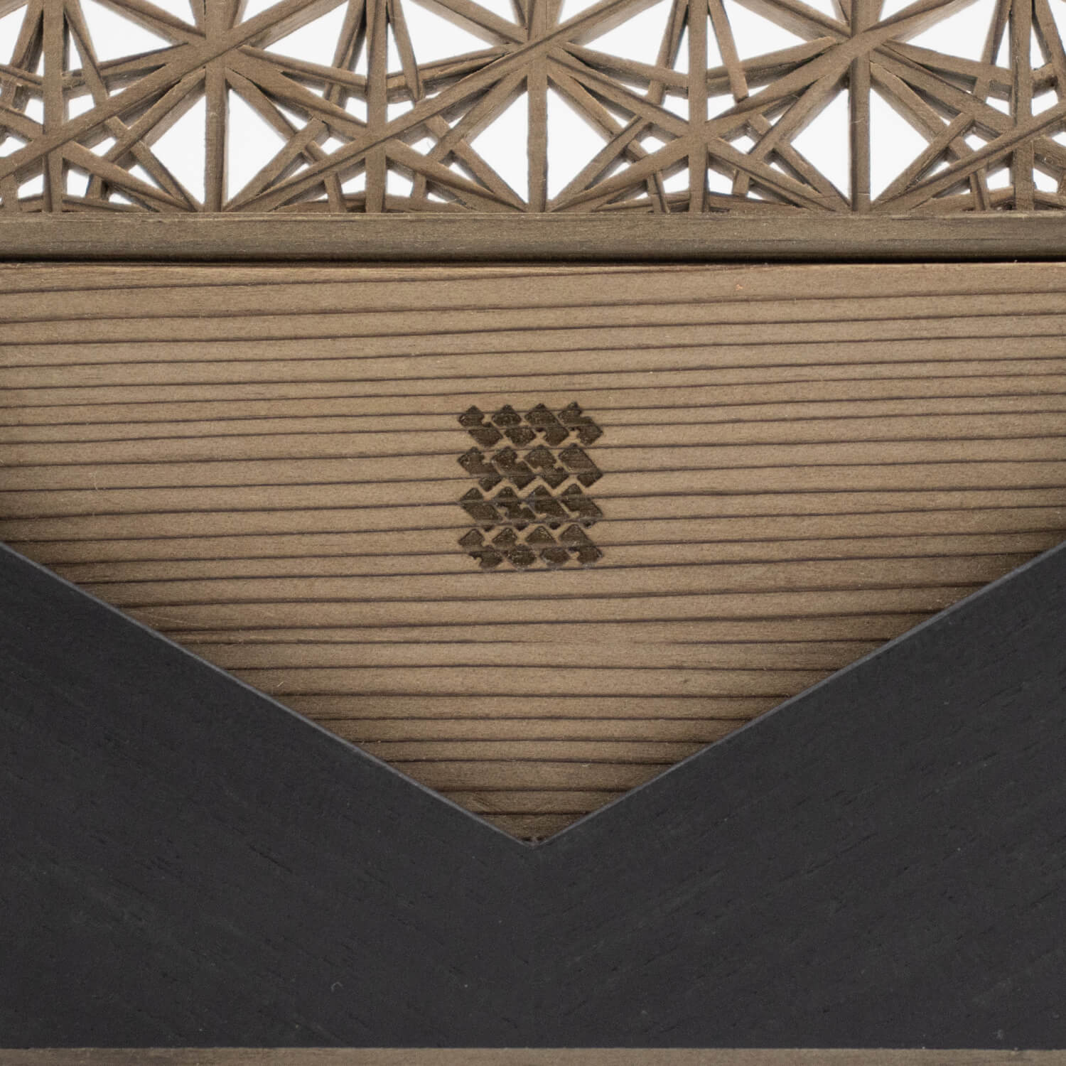 Enishi 1st anniversary Ver. 組子細工のカードケース 神代杉×エボニー