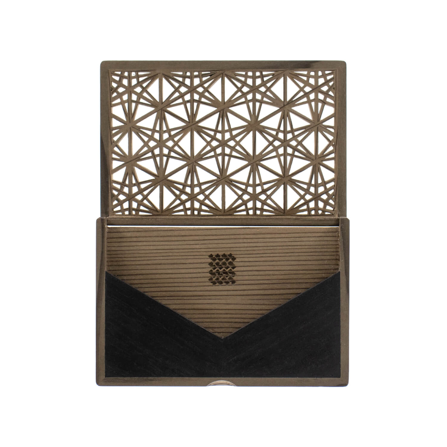 Enishi 1st anniversary Ver. 組子細工のカードケース 神代杉×エボニー