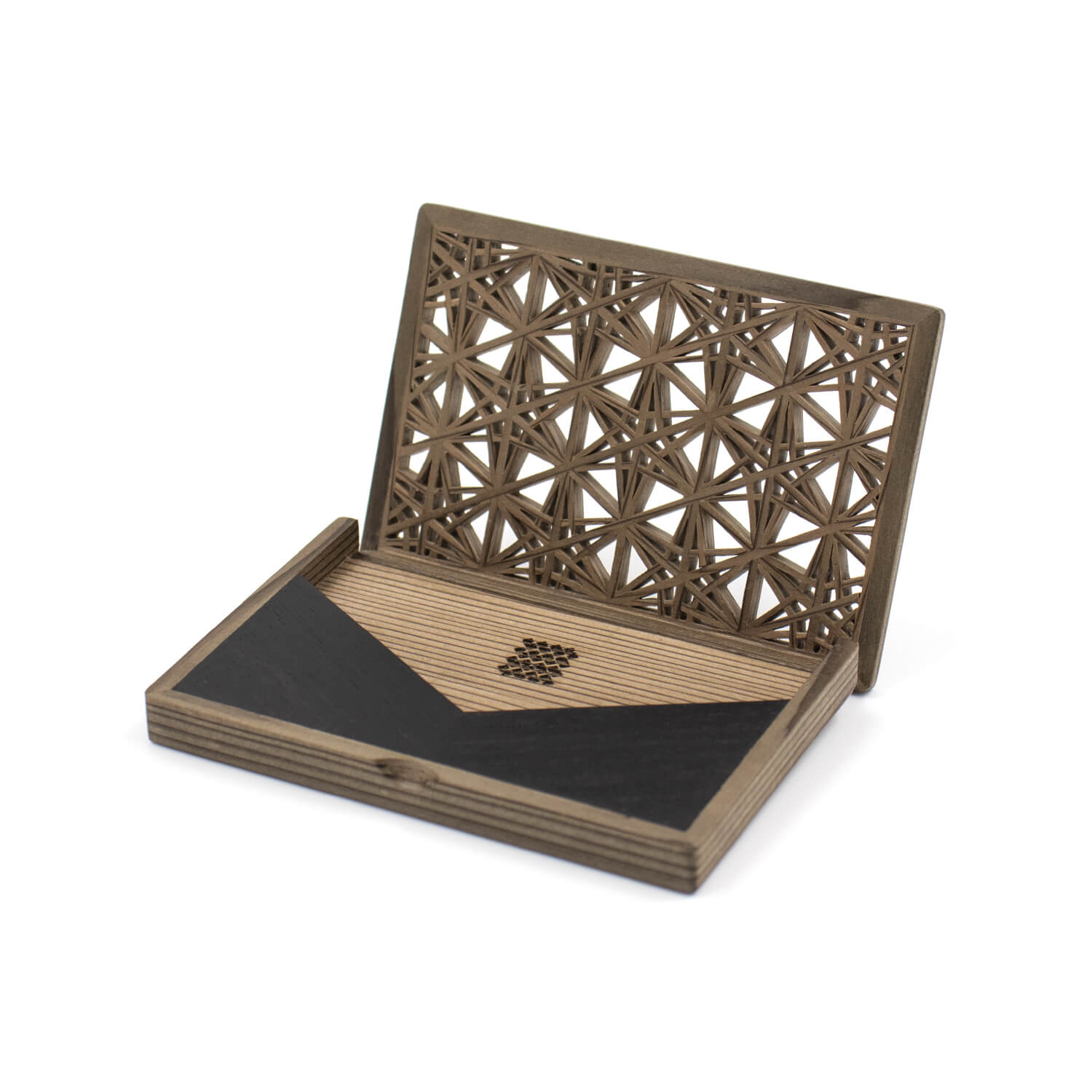 Enishi 1st anniversary Ver. 組子細工のカードケース 神代杉×エボニー