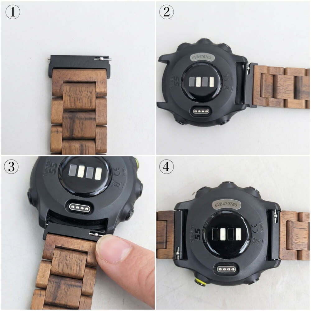 sandalwood google pixel watch band