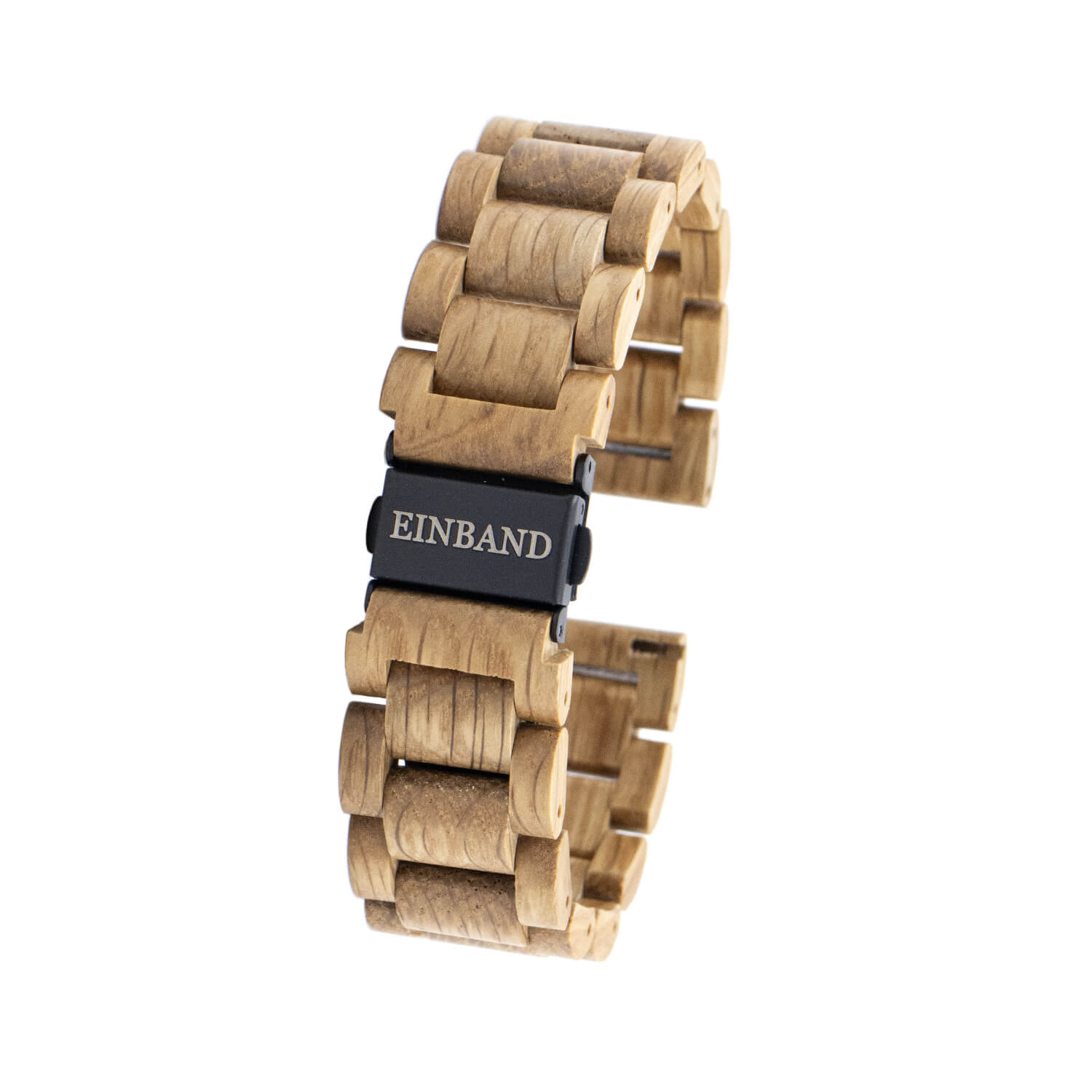 オークの天然木腕時計バンド 20mm幅専用 スマートウォッチ対応