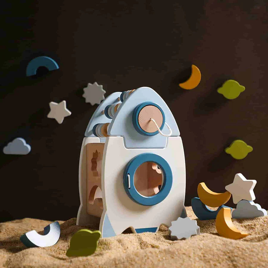 ロケット型立体パズルボックス Mamimami Home