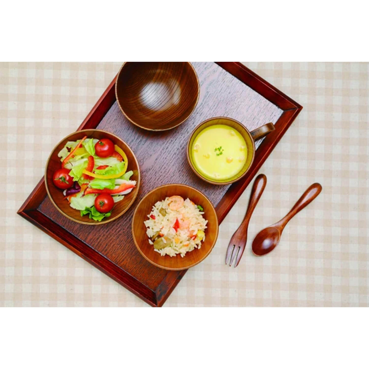 Jujube tree baby tableware set