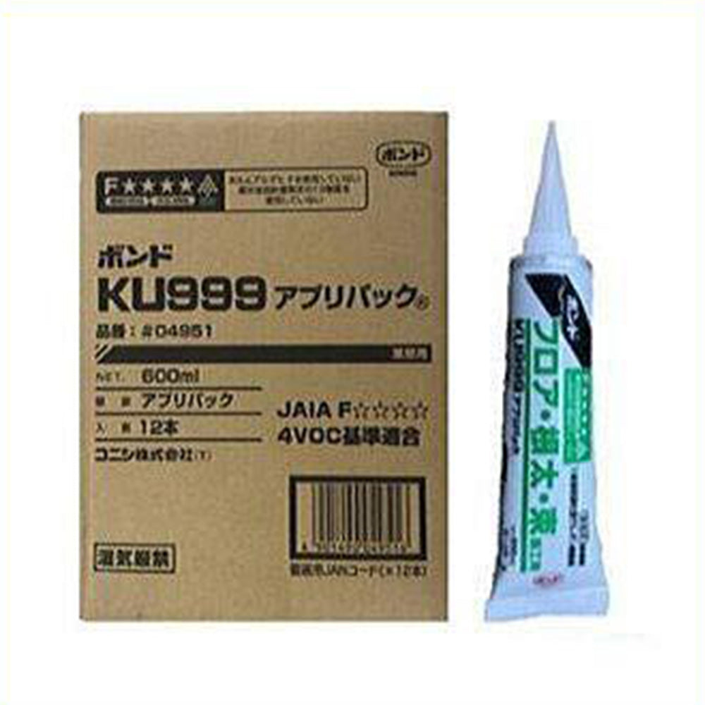 フロア・根太・束用ボンド KU999 アプリパック 600ml 12本 ウレタン