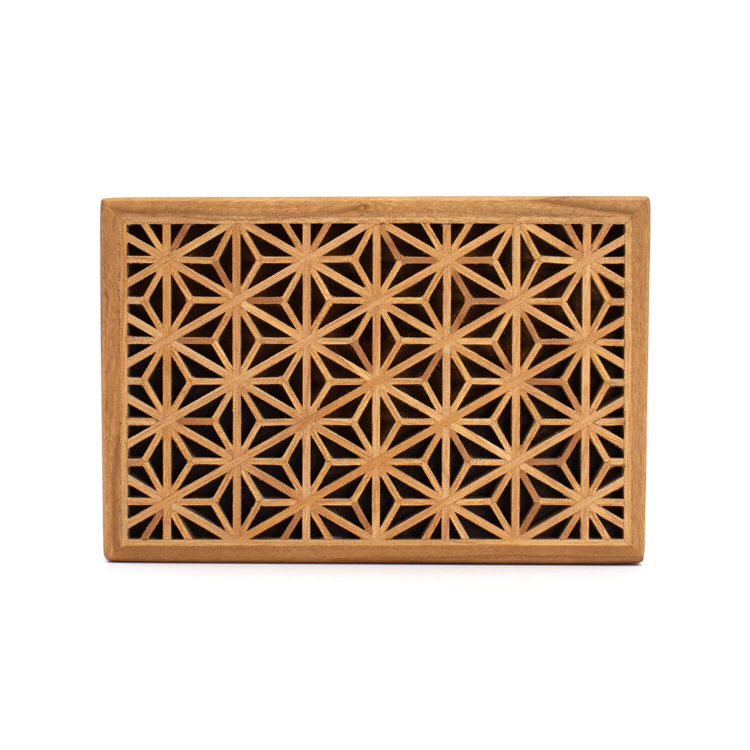 Enishi ウェンジ Mokutopiaオリジナル 組子細工のカードケース アメリカンチェリー