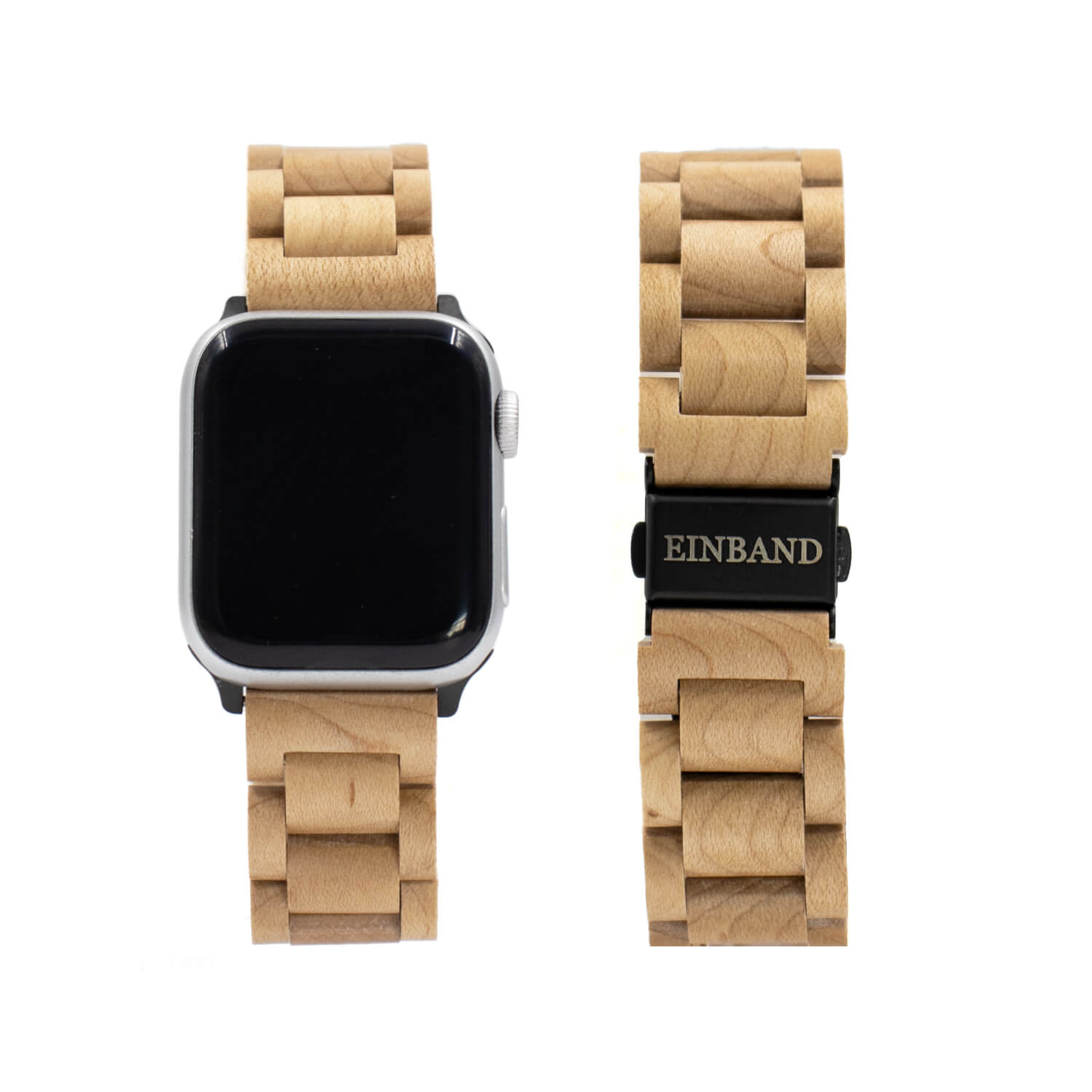 アップルウォッチバンド 天然木 Bタイプ Maple wood