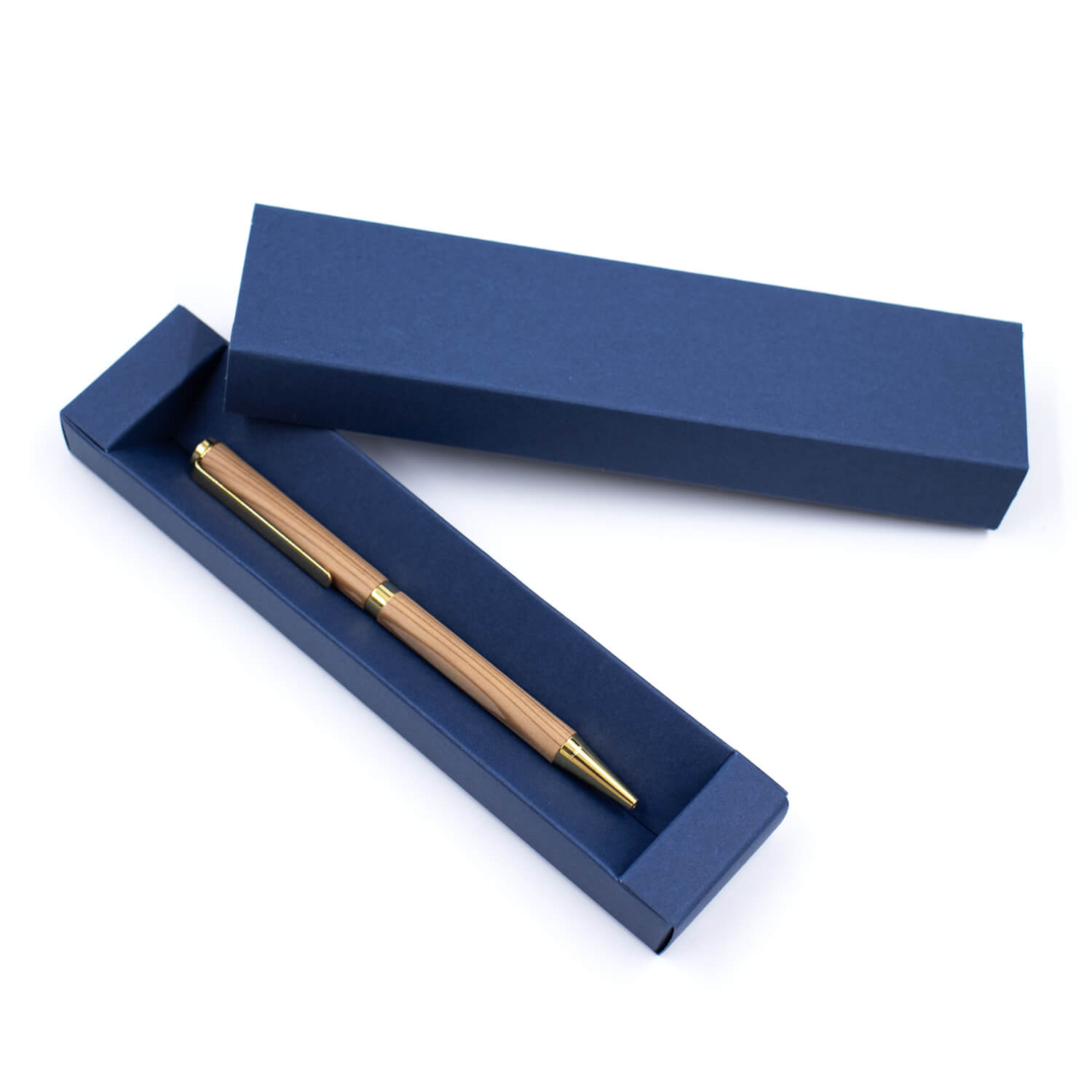 秋田杉と神代杉のツイスト式ボールペン