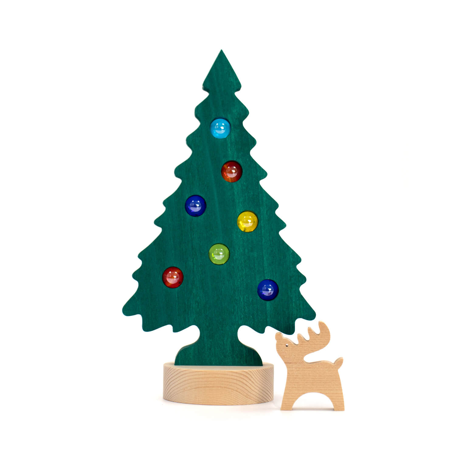 ビー玉ツリー クリスマスのオーナメント