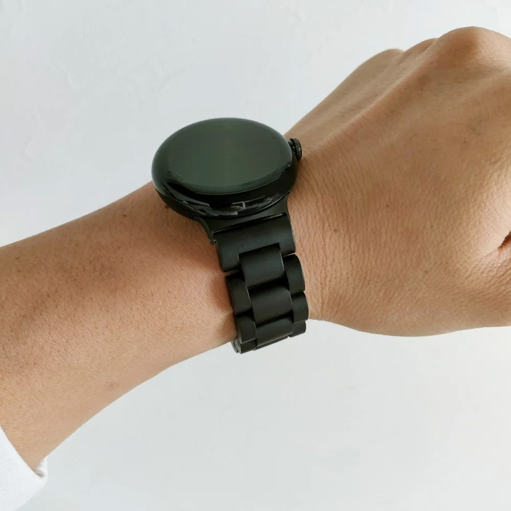 サンダルウッドのグーグルピクセルウォッチバンド