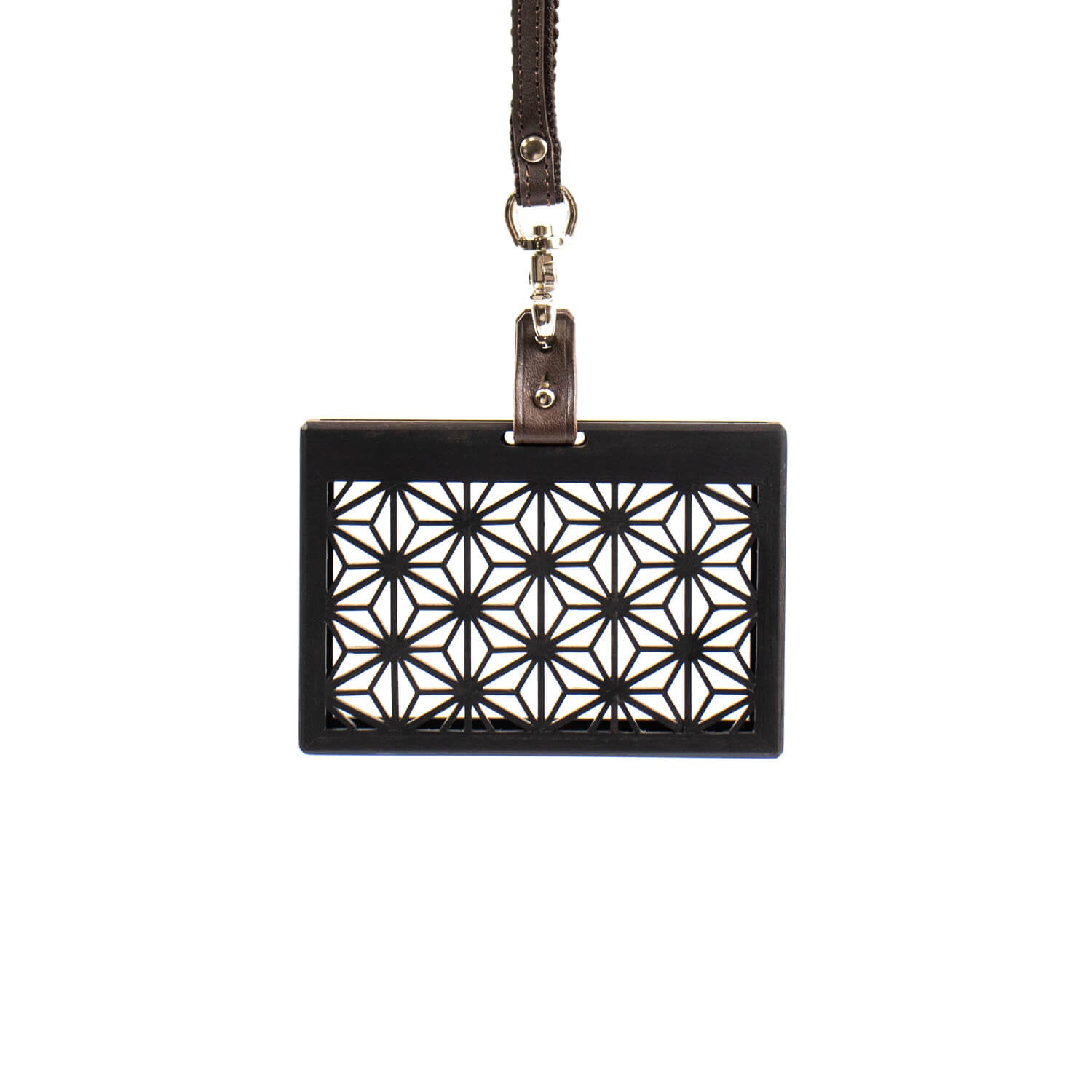 Ichie 組子細工のIDカードケース