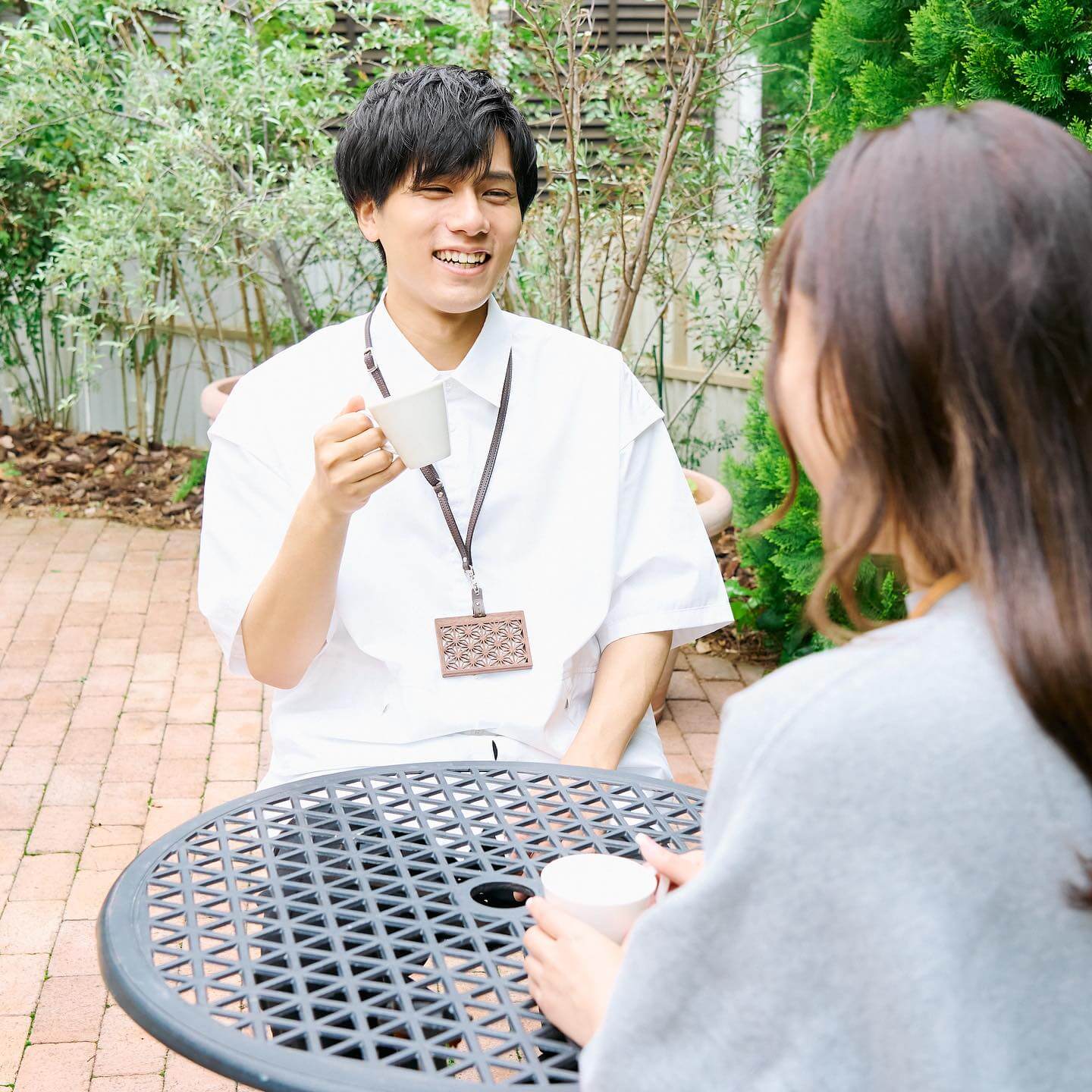 Ichie 組子細工のIDカードケース