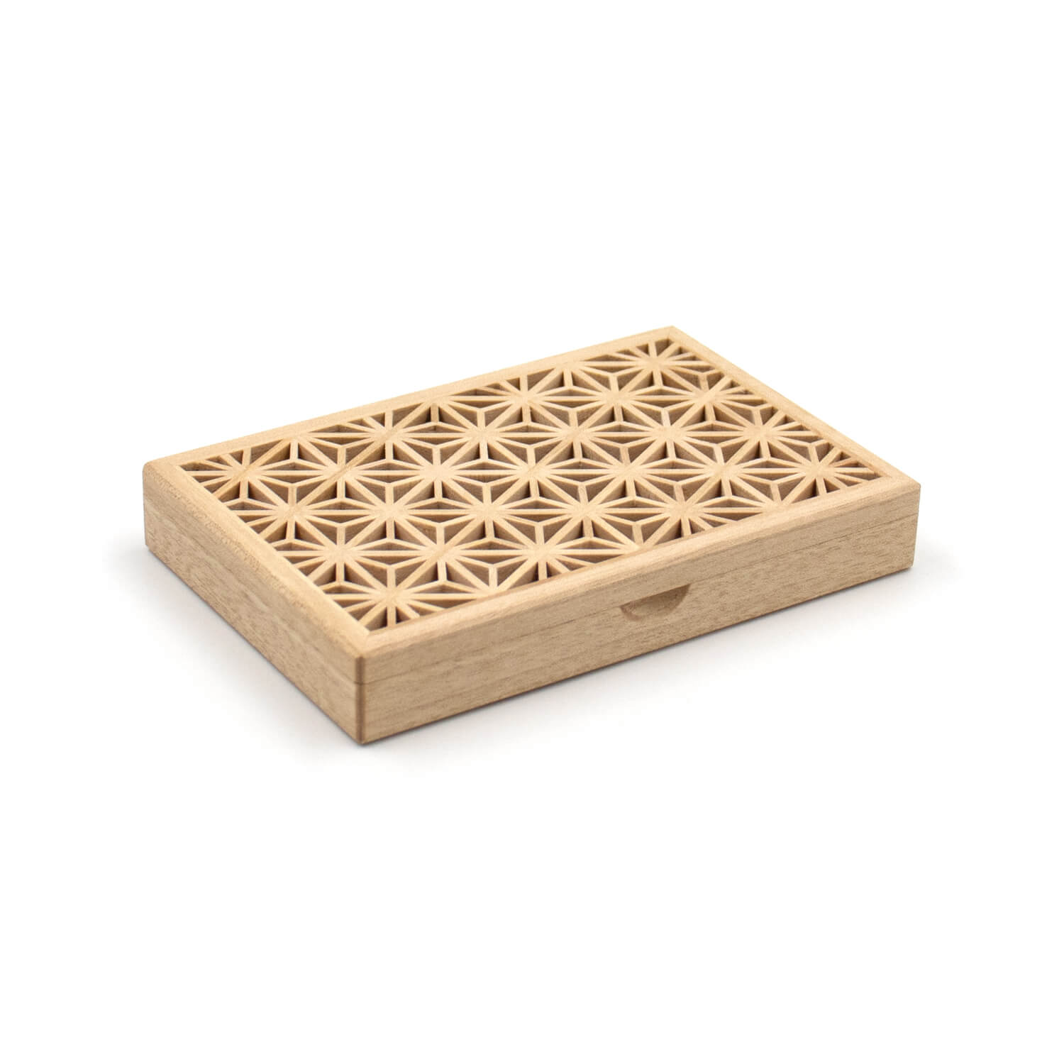 Enishi 秋田杉×カバザクラ 組子細工のカードケース