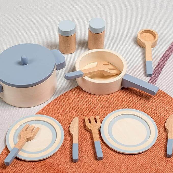 木製 キッチンツールセット
