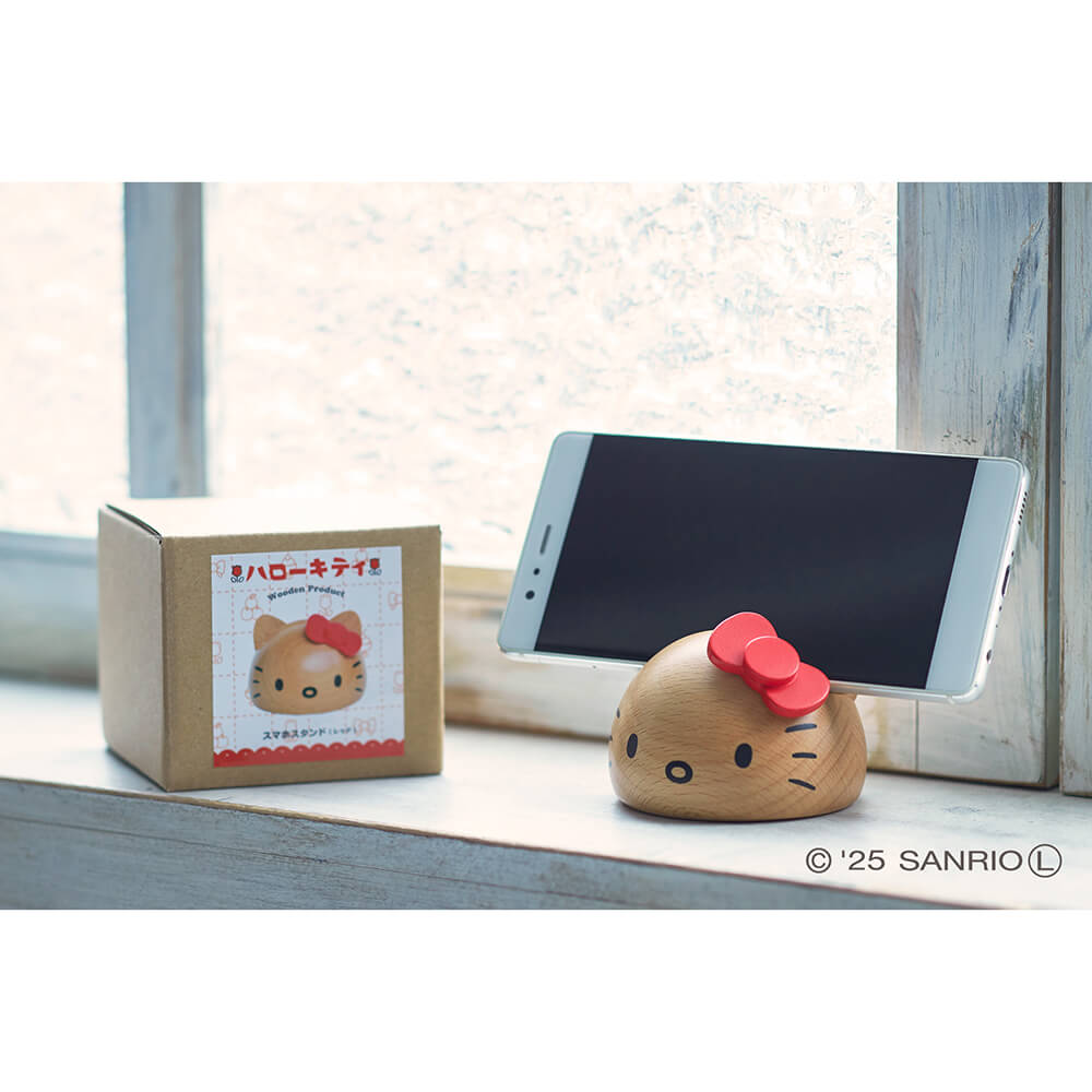 ハローキティ スマホスタンド レッド