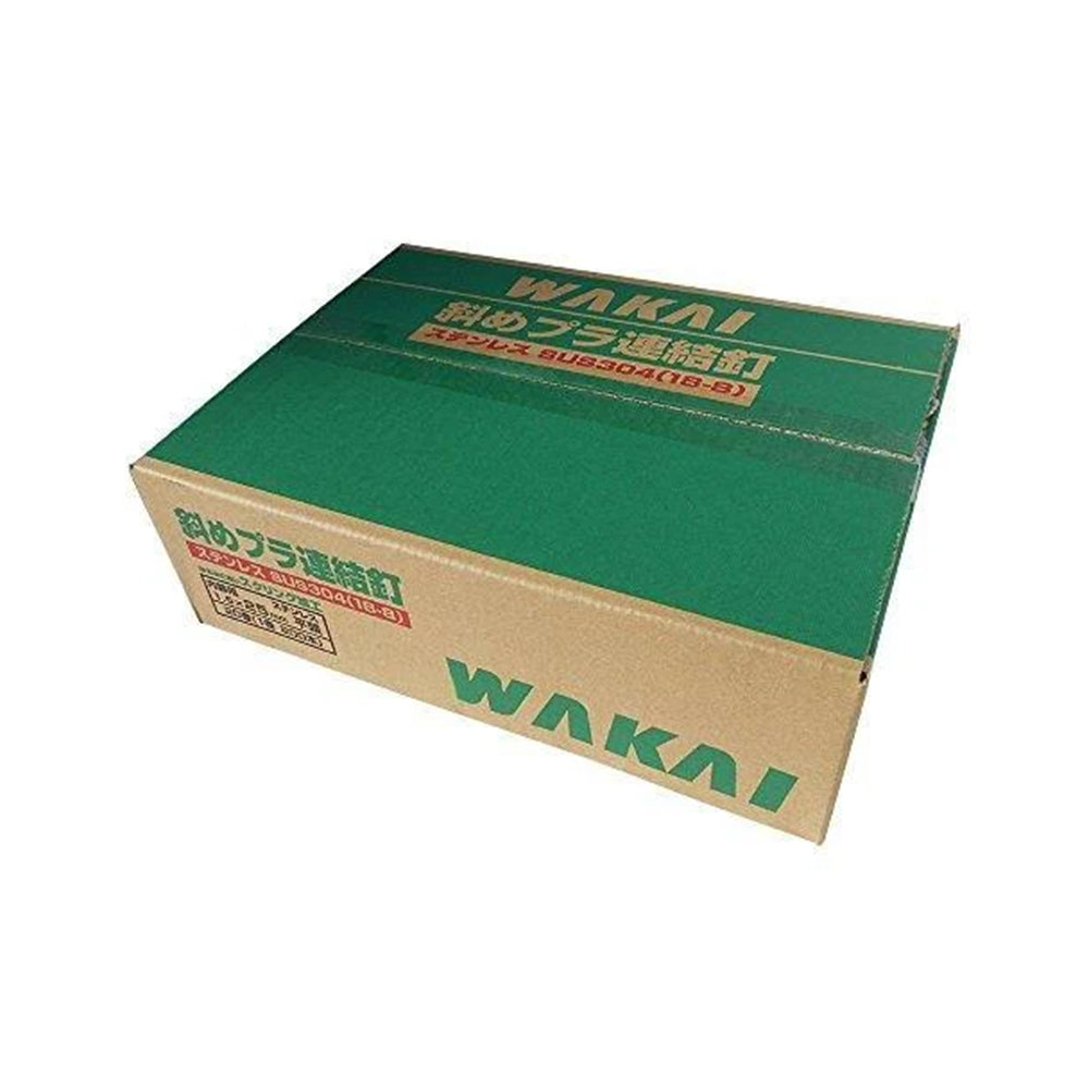 Diagonal plastic connecting nails for baked cedar boards, grain size 1.83 x 38 mm, 200 pieces x 20 rolls