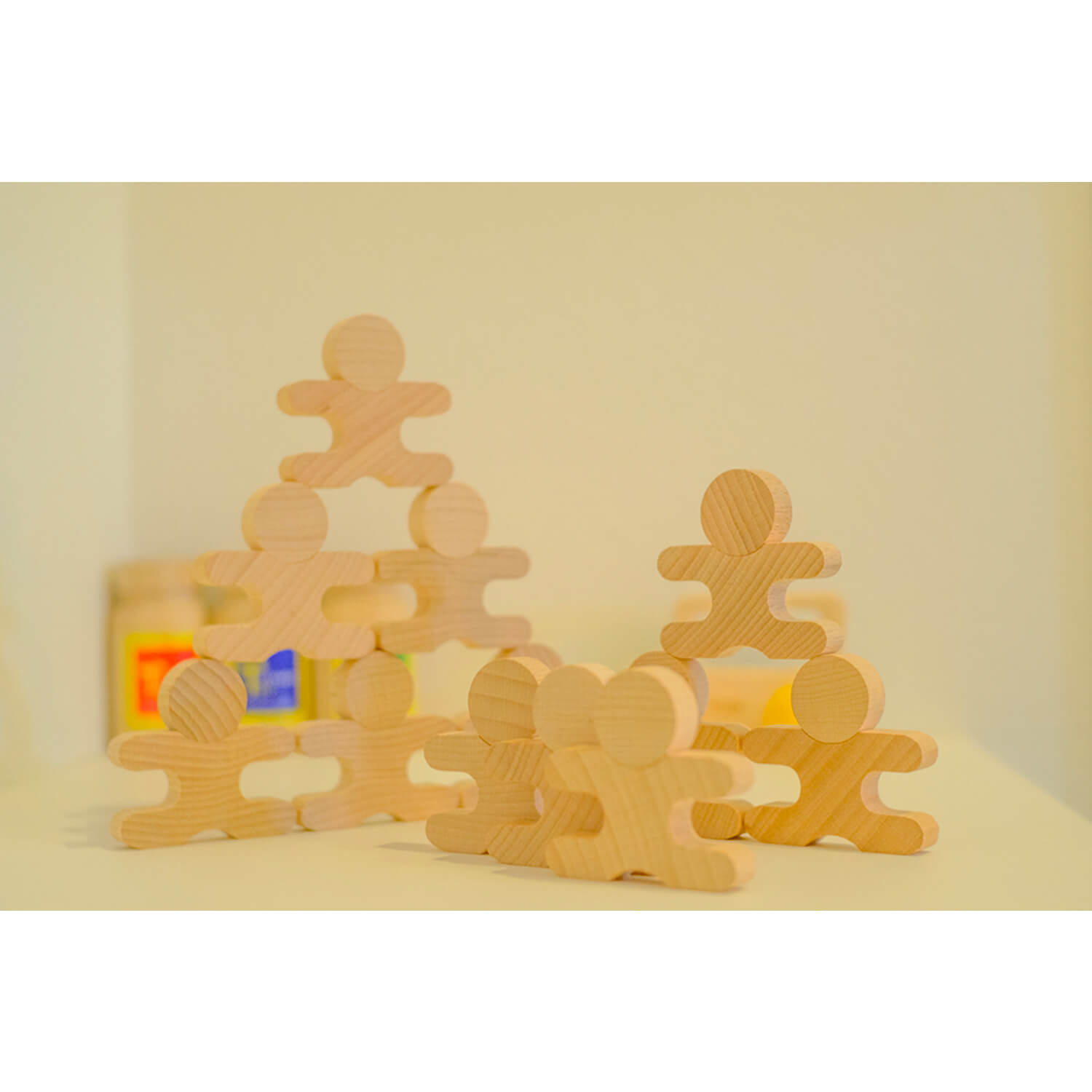 木のおもちゃ 忍者 12ピース