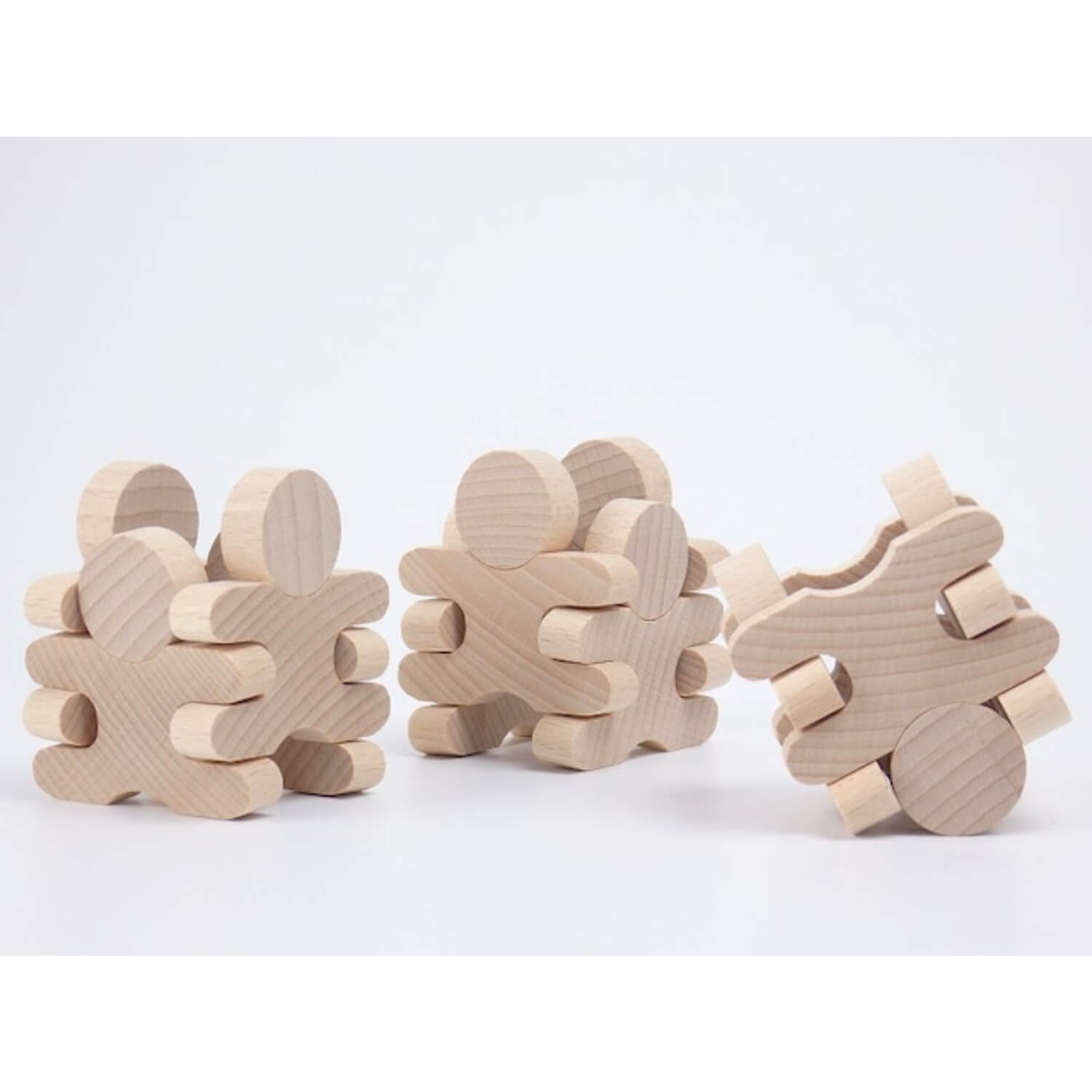 木のおもちゃ 忍者 12ピース