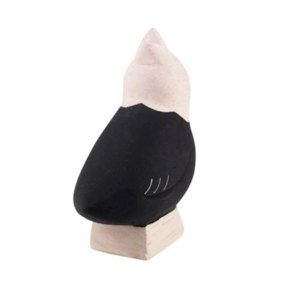 Pole Pole Animal Cockatiel Wood Carved Animal