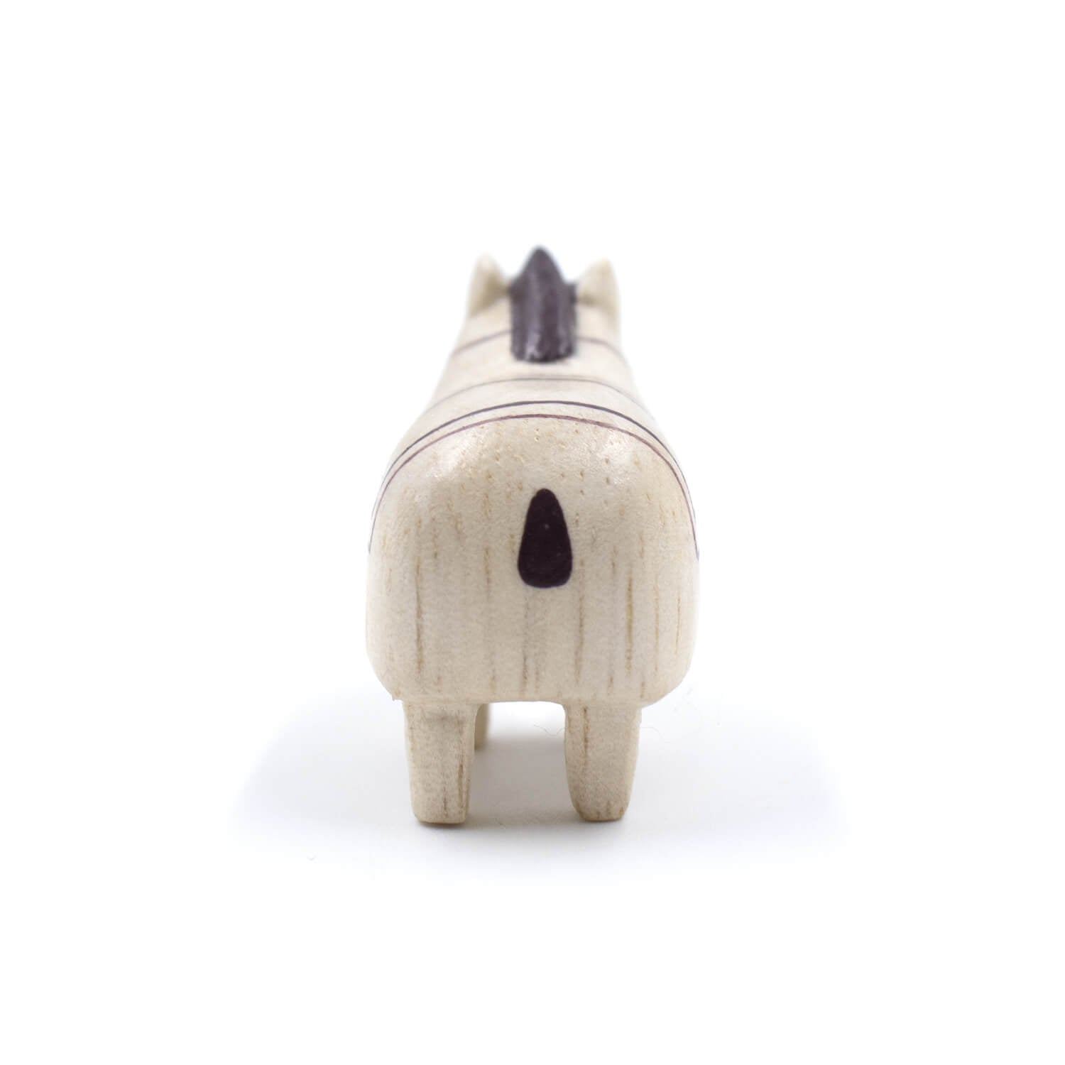 ぽれぽれ動物 えとシリーズ うま 木彫りの動物