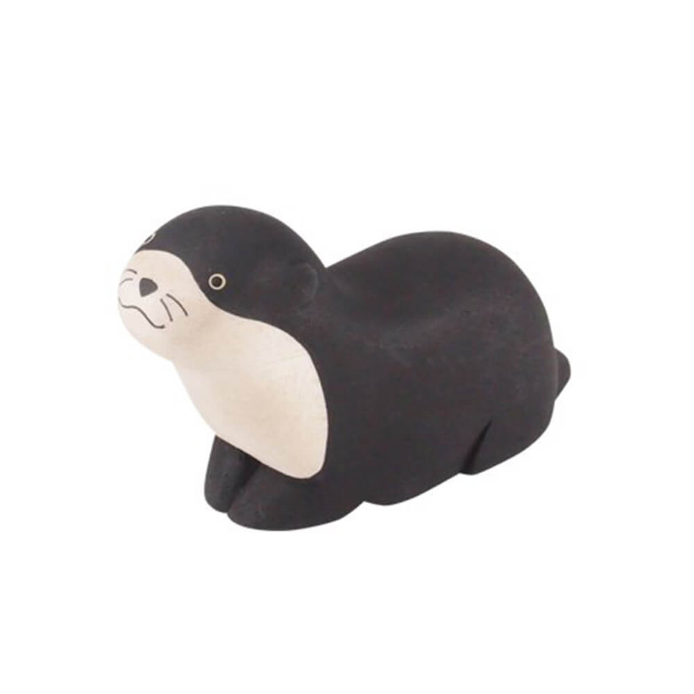 Pole Pole Animal Otter Wood Carving Animal