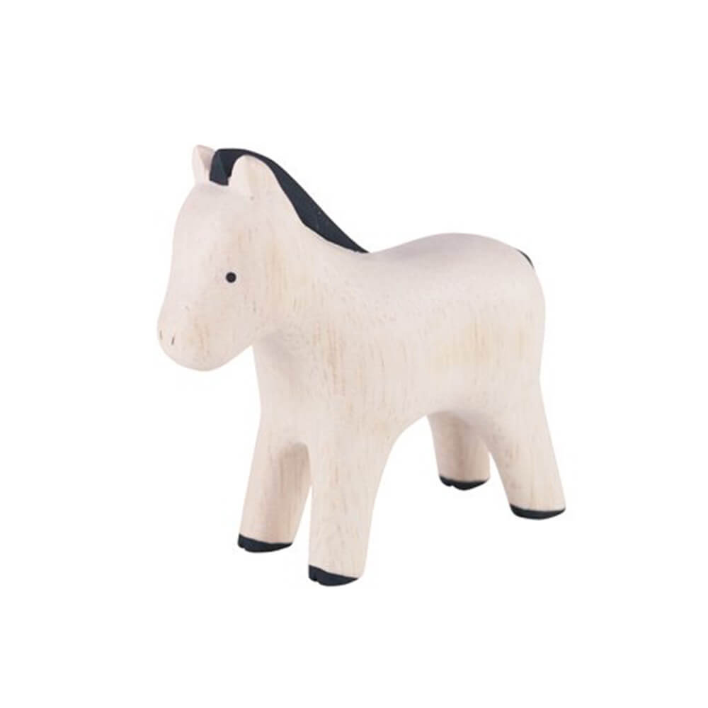 Pole Pole Animal Kouma Wood Carved Animal