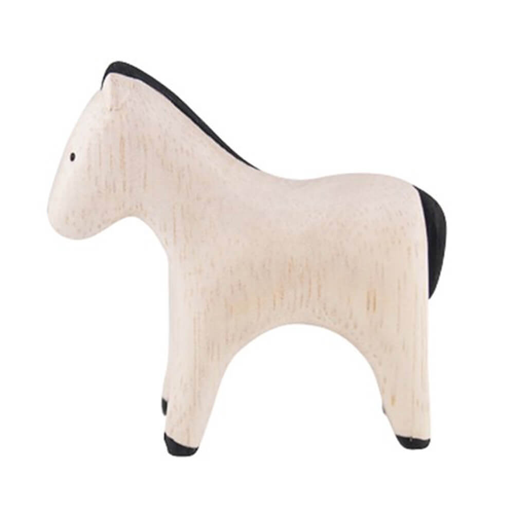 Pole Pole Animal Kouma Wood Carved Animal