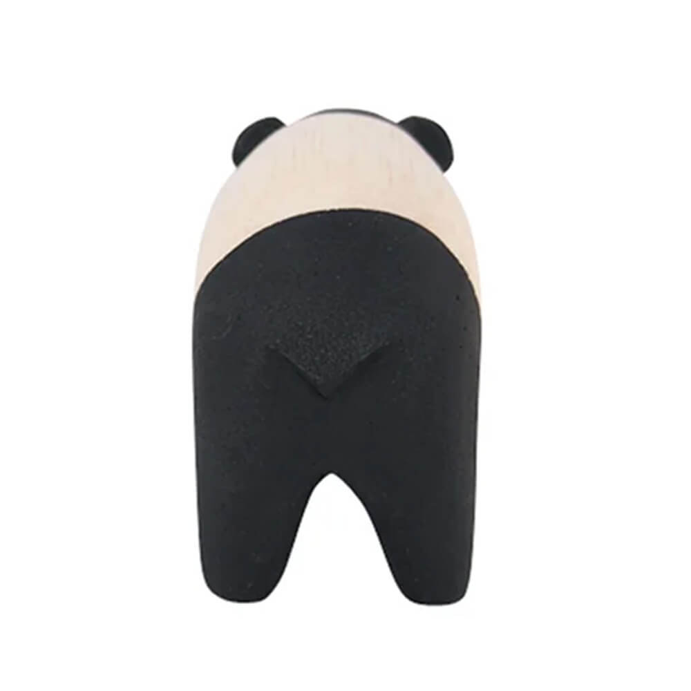 Pole Pole Animal Malayan Tapir Wood Carved Animal