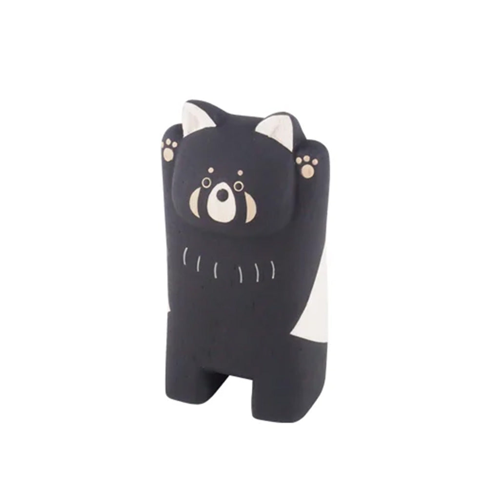 Pole Pole Animal Red Panda Wood Carved Animal