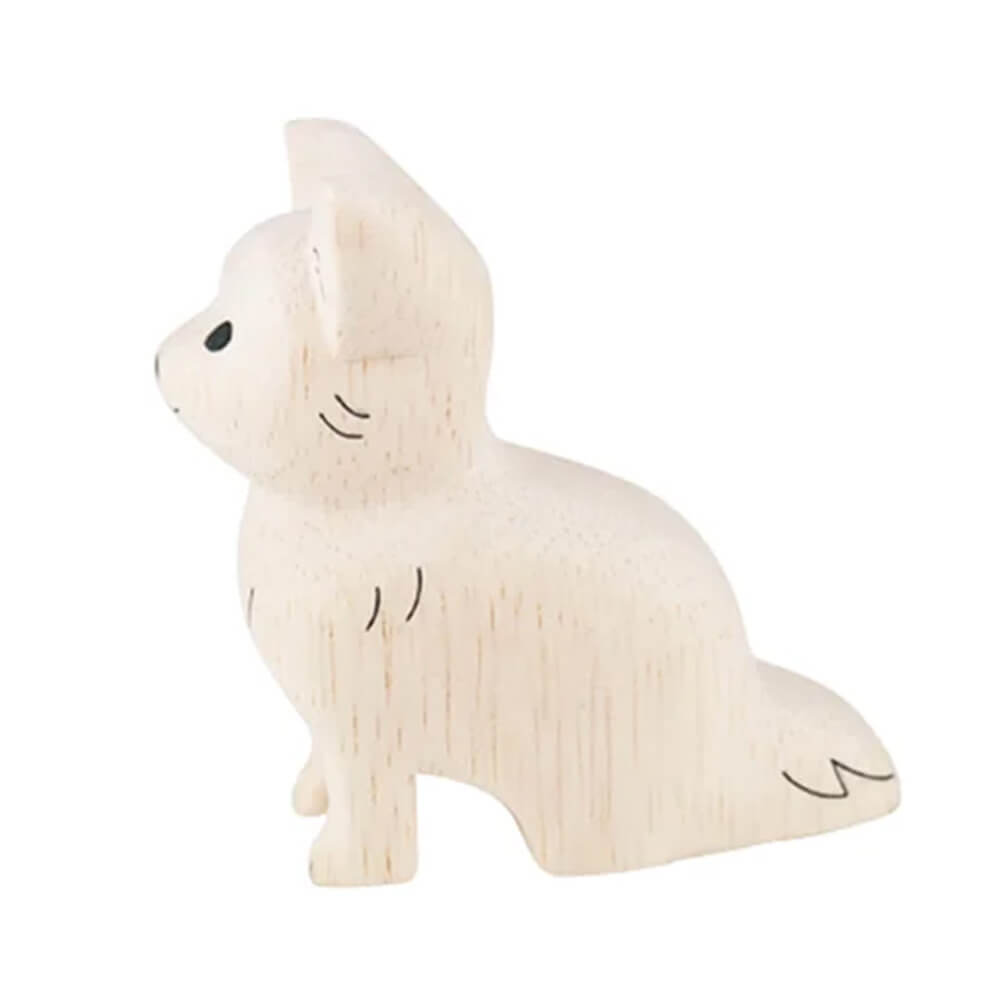 ぽれぽれ動物 チワワ 木彫りの動物