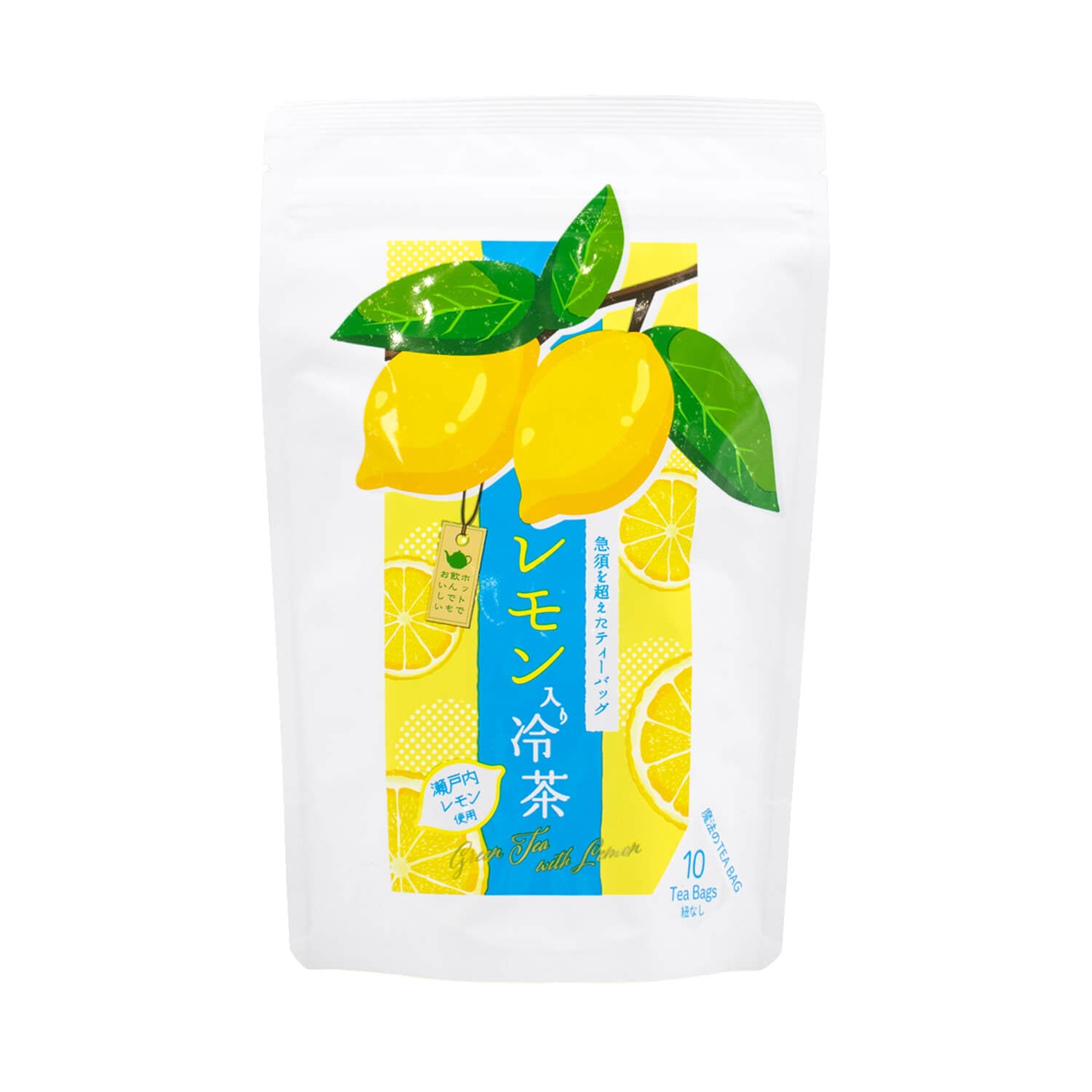 香り広がるティーバッグ レモン入り冷茶
