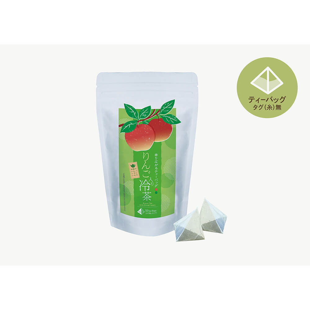 香り広がるティーバッグ りんご入り冷茶