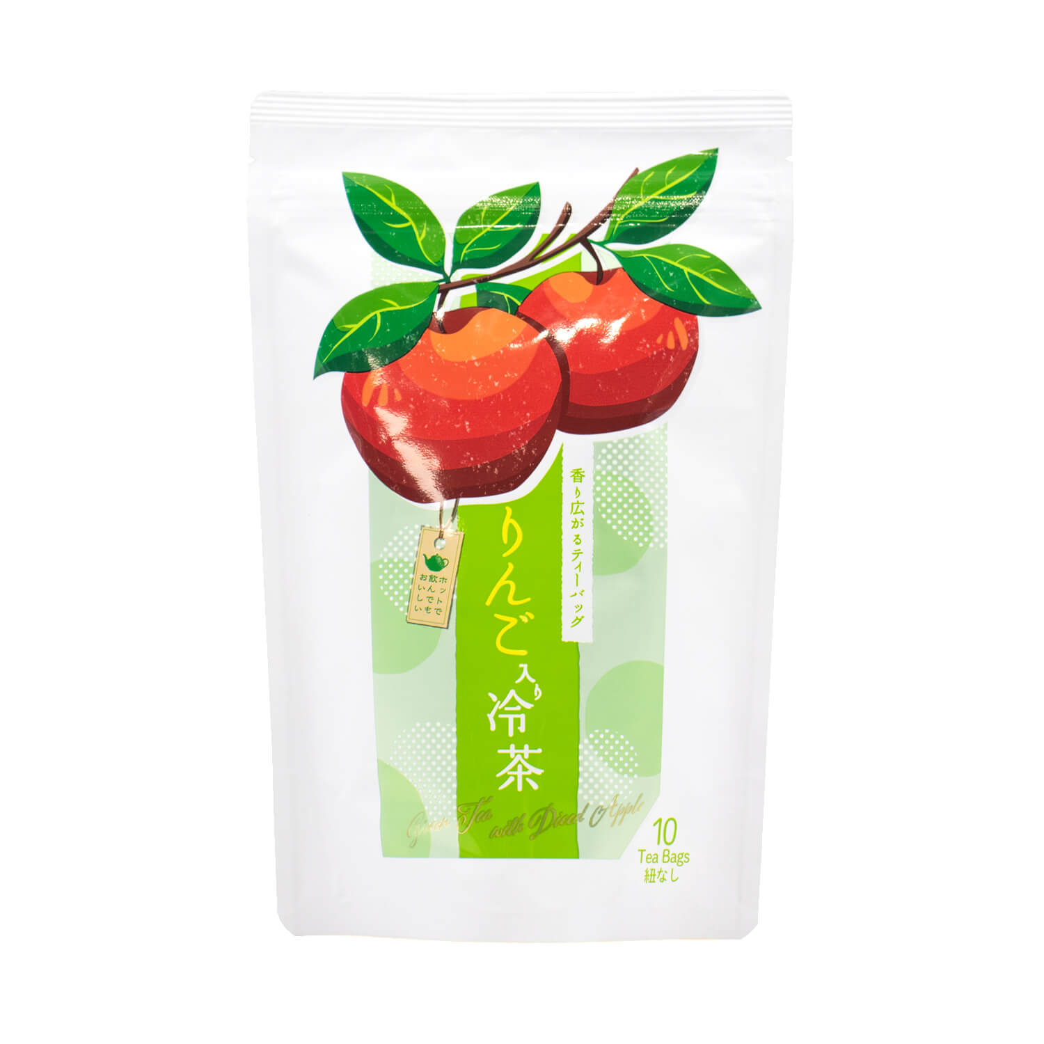 香り広がるティーバッグ りんご入り冷茶