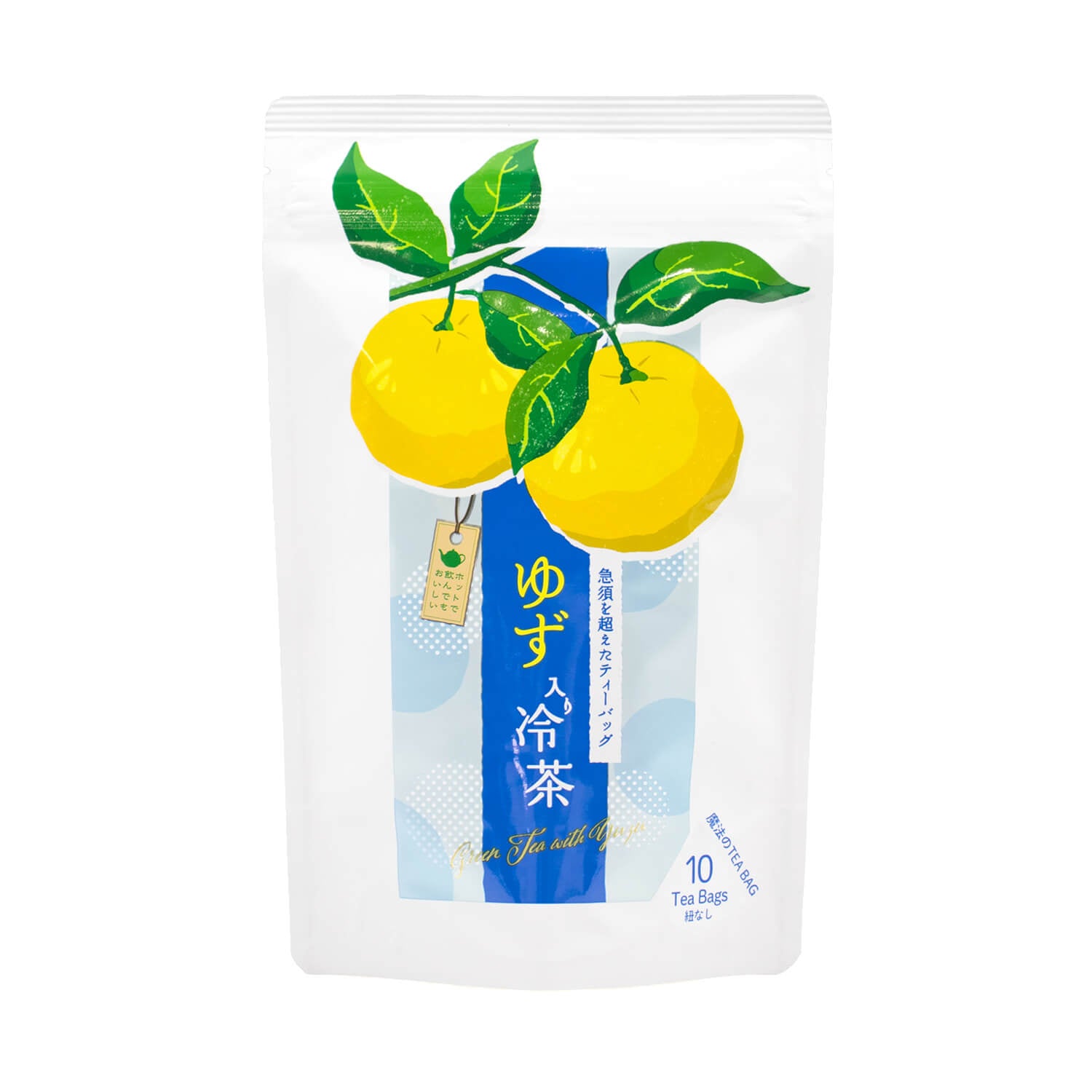 香り広がるティーバッグ ゆず入り冷茶