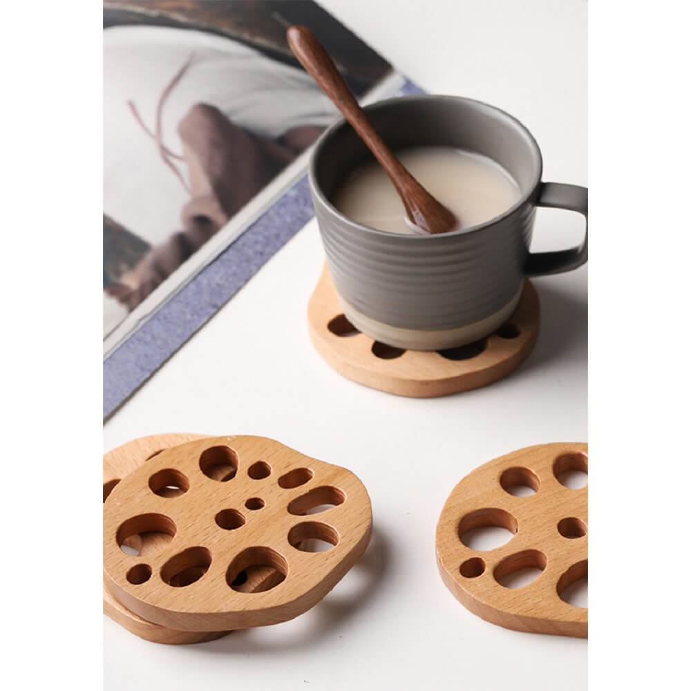 れんこん型コースター