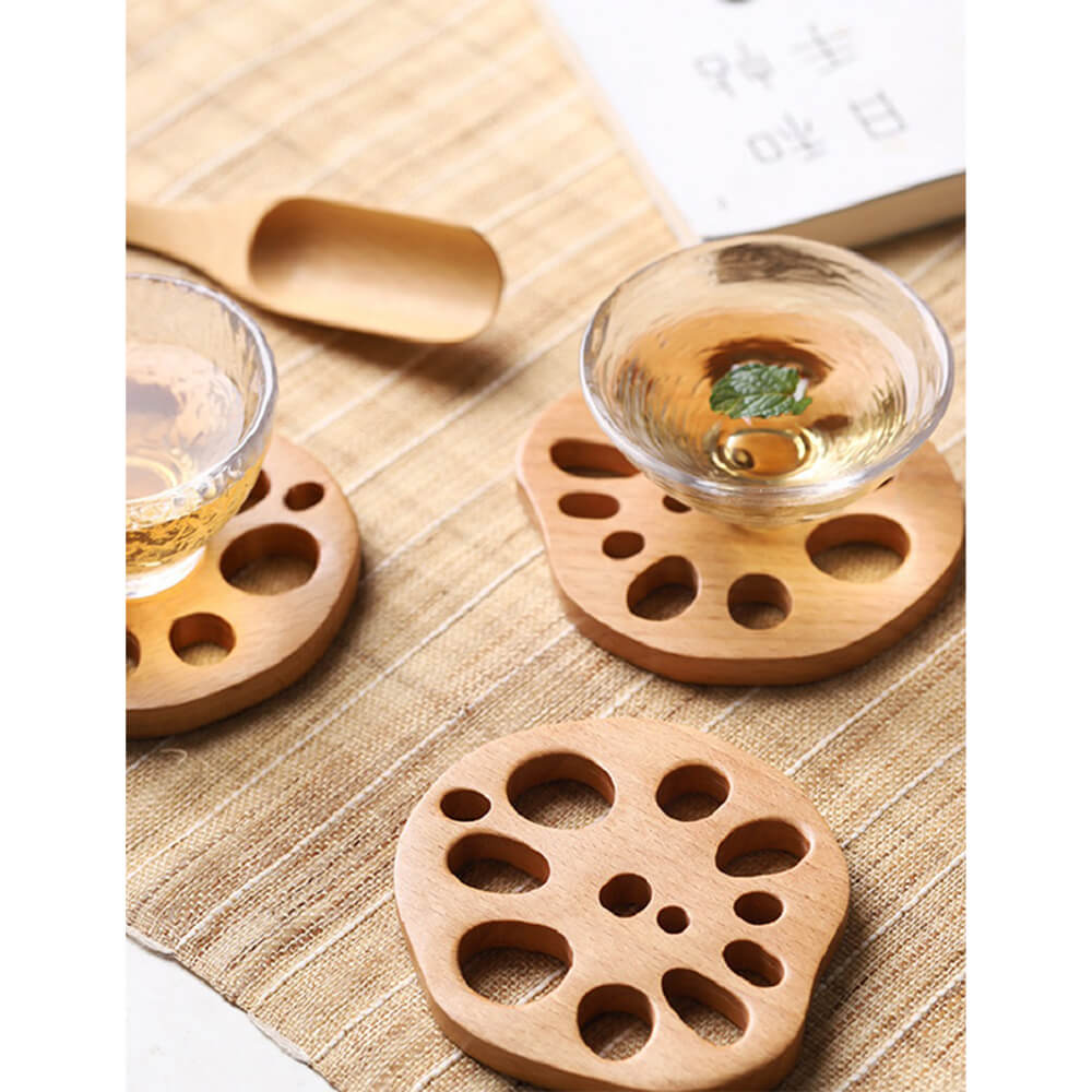 れんこん型コースター