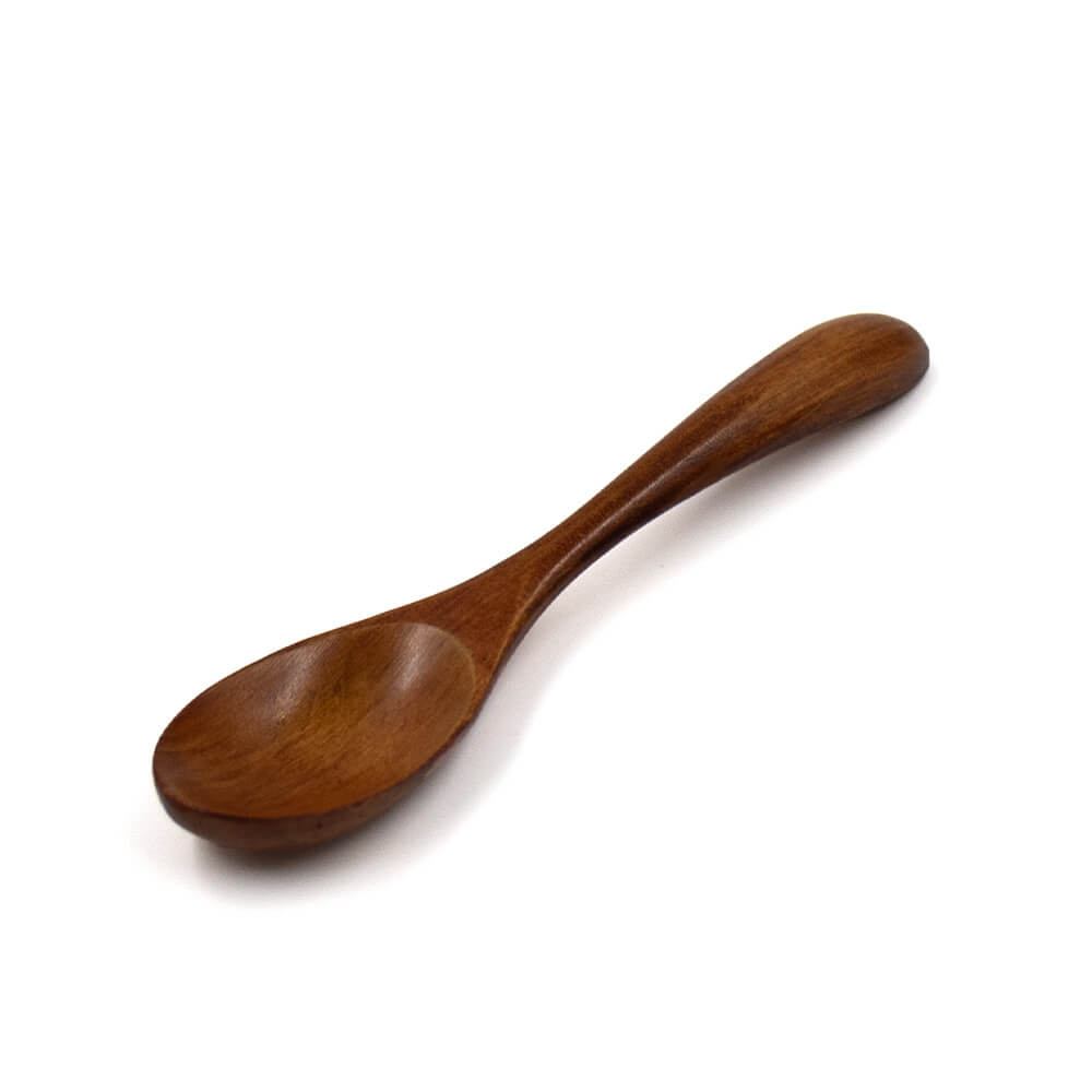 Natural wood spoon 125mm