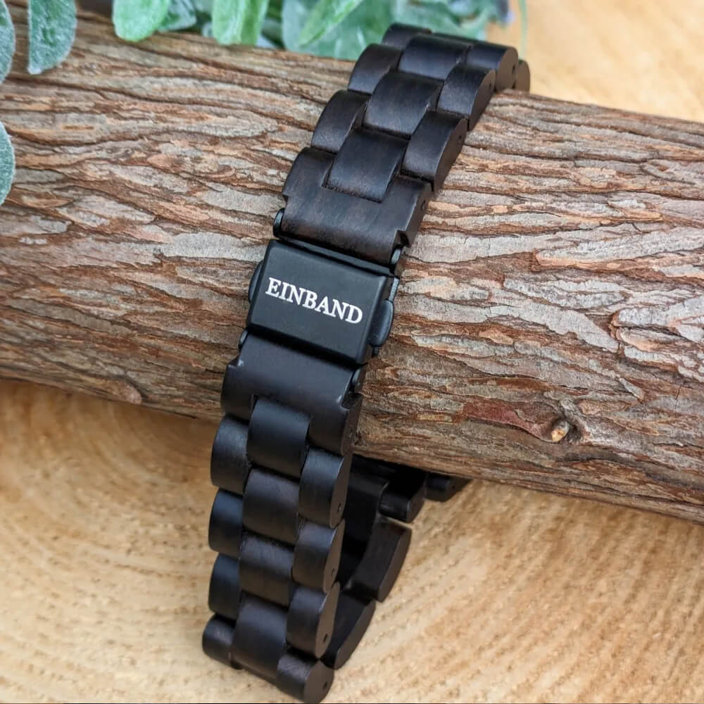 スケルトン仕様 サンダルウッドの木製腕時計 34mm 女性向け Freiheit Sandalwood