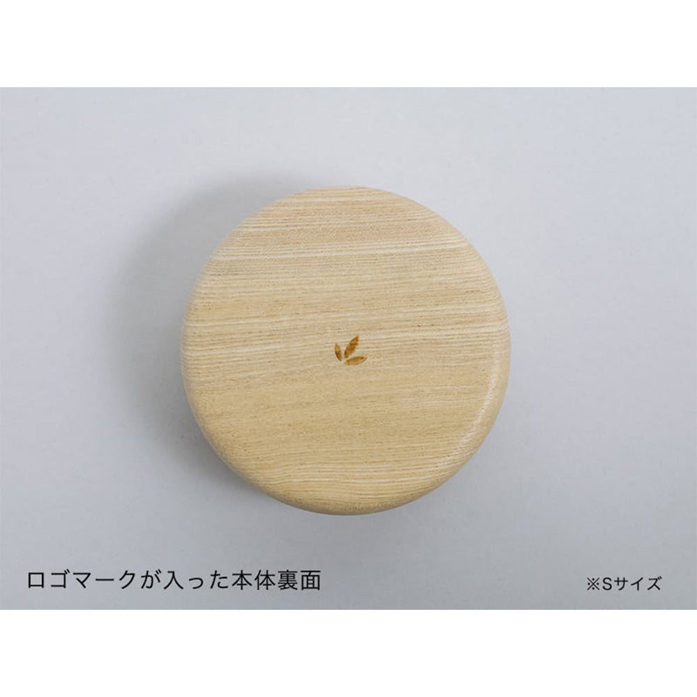 山中漆器 col. SOJI hako L お弁当箱 Φ160×62mm