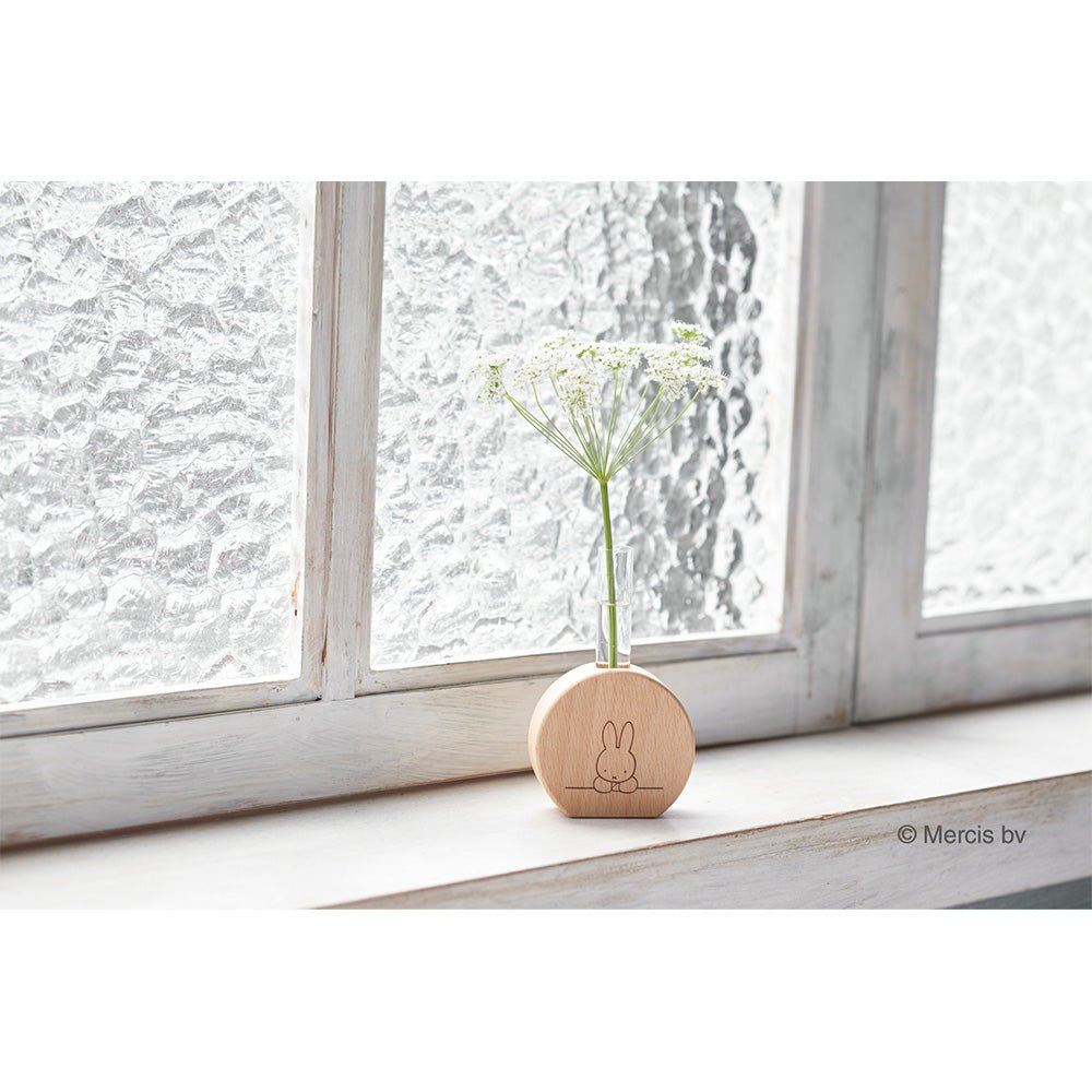 ミッフィー グリーンインテリア(ラウンド)一輪挿し 花瓶