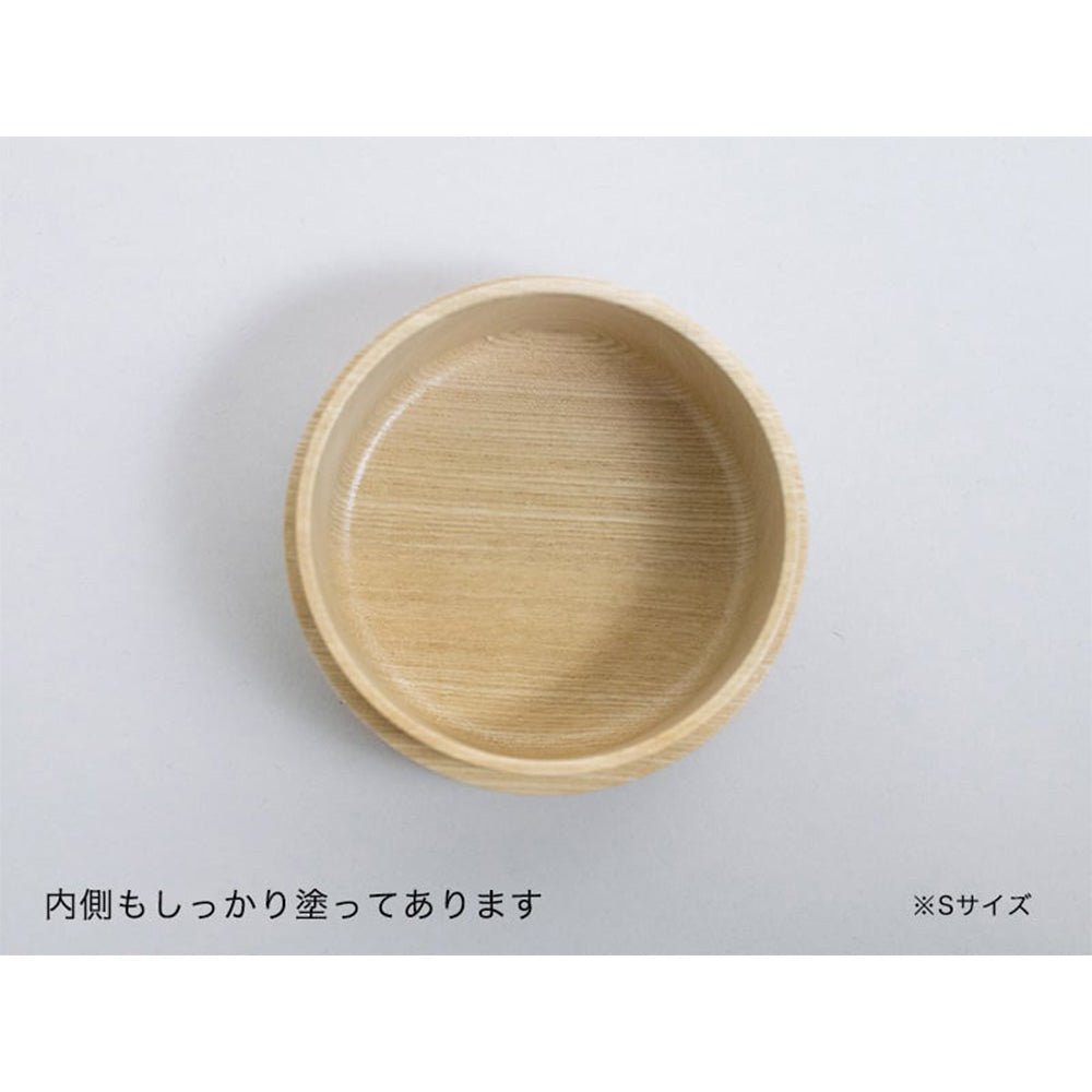 山中漆器 col. SOJI hako L お弁当箱 Φ160×62mm