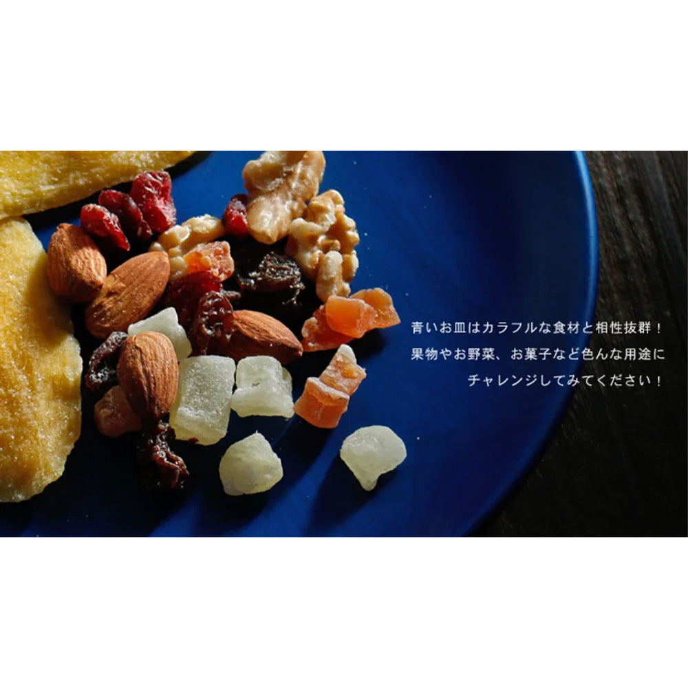 Kyutarou BLUE 両面まる皿 std φ20×22mm