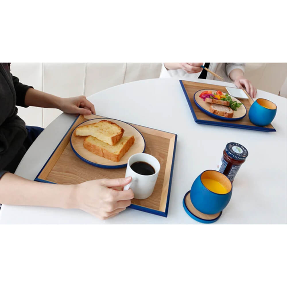 Kyutarou BLUE round plate std φ20×22mm