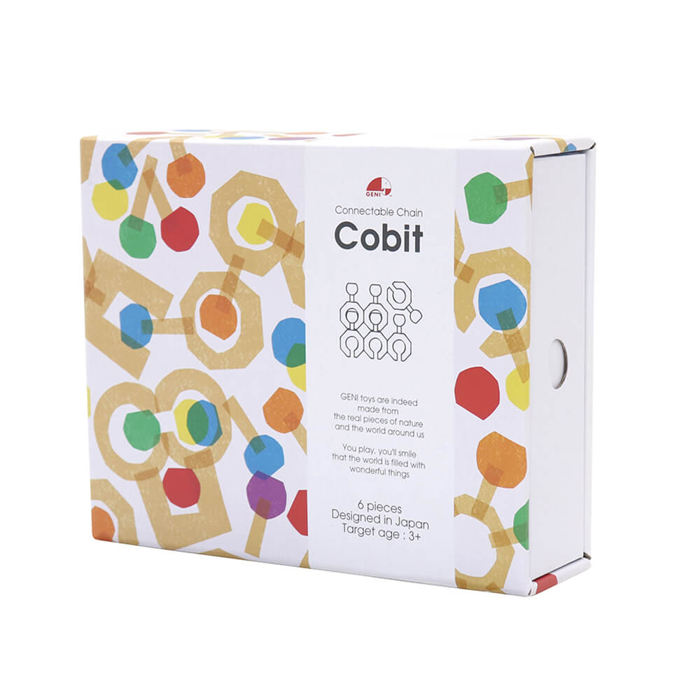 新感覚の組み立ておもちゃ Connectable Chain Cobit -6pieces-