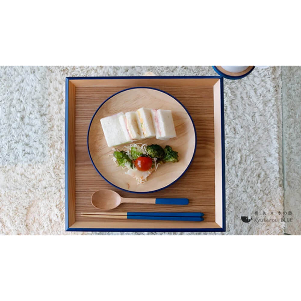 Kyutarou BLUE round plate std φ20×22mm