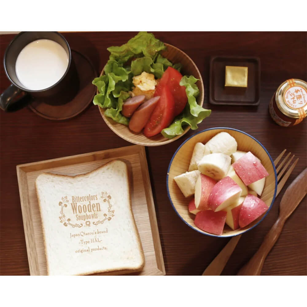 ビターカラーズ 木彩椀